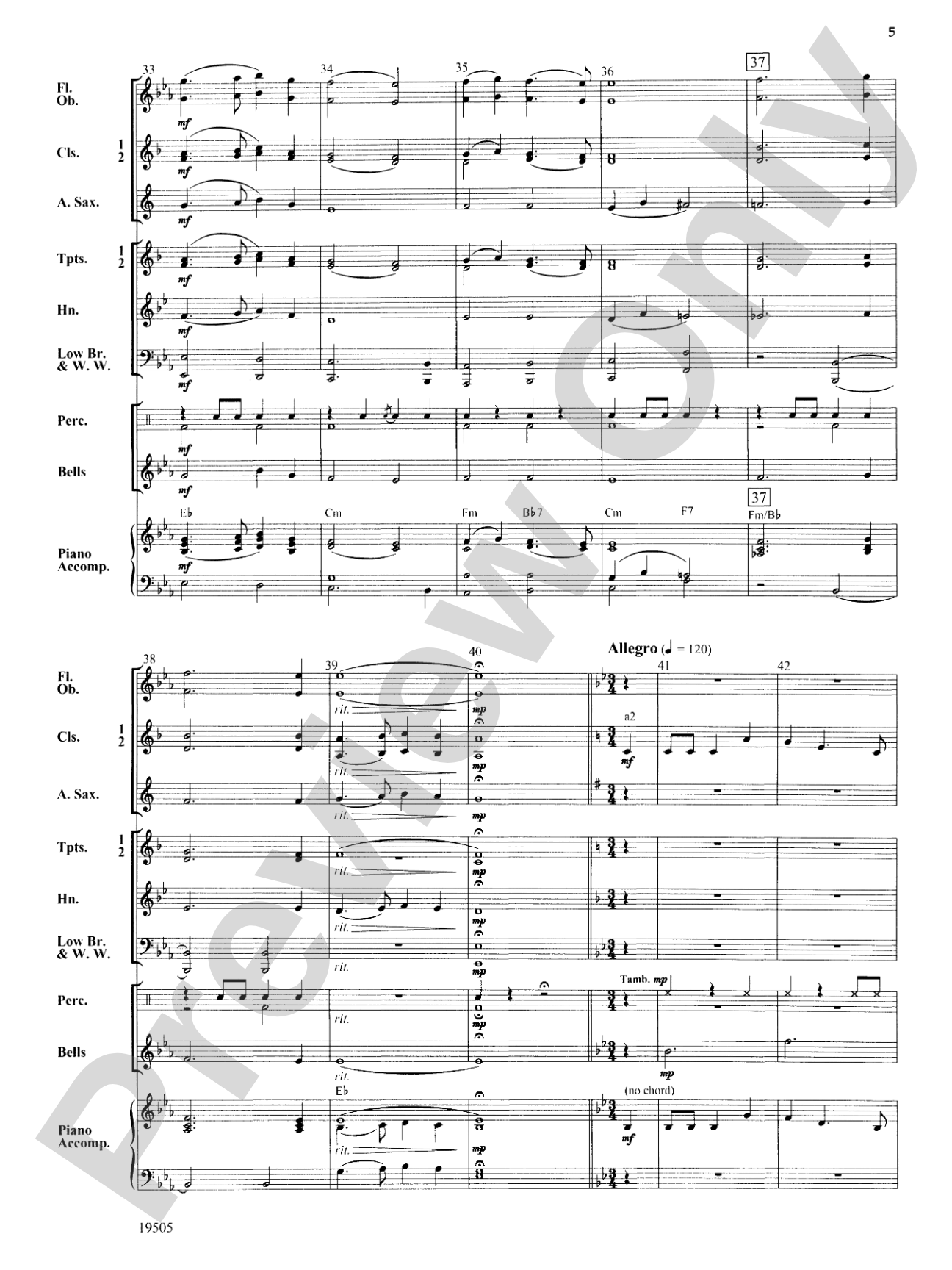 Two English Carols: Concert Band Conductor Score & Parts