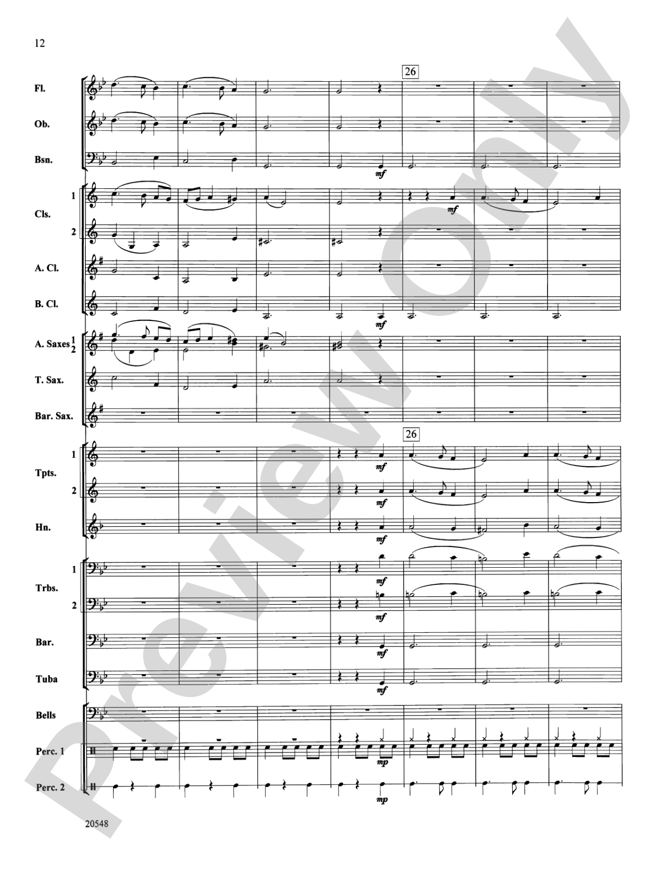 A Renaissance Pageant: Concert Band Conductor Score & Parts