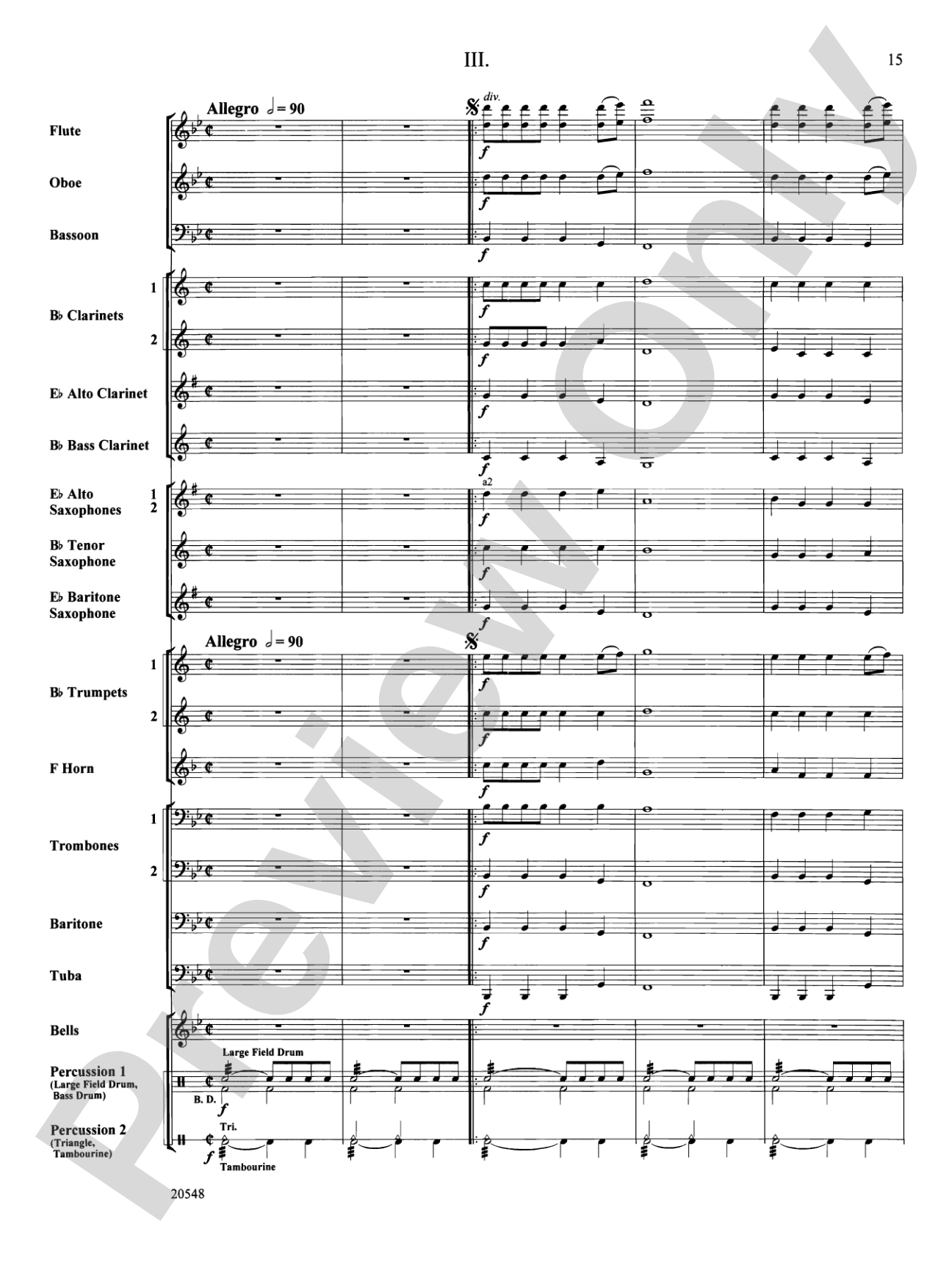 A Renaissance Pageant: Concert Band Conductor Score & Parts