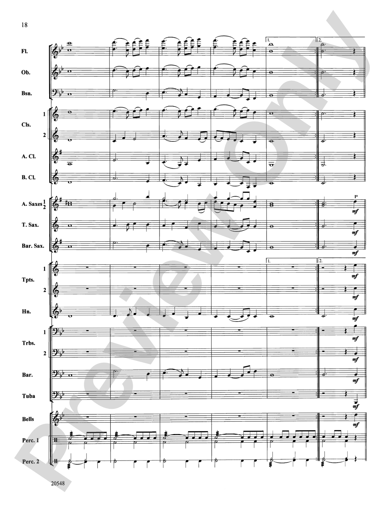 A Renaissance Pageant: Concert Band Conductor Score & Parts