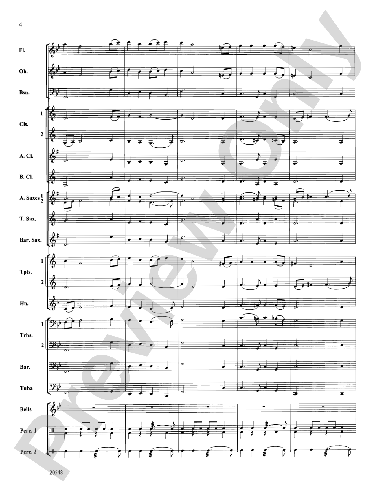 A Renaissance Pageant: Concert Band Conductor Score & Parts