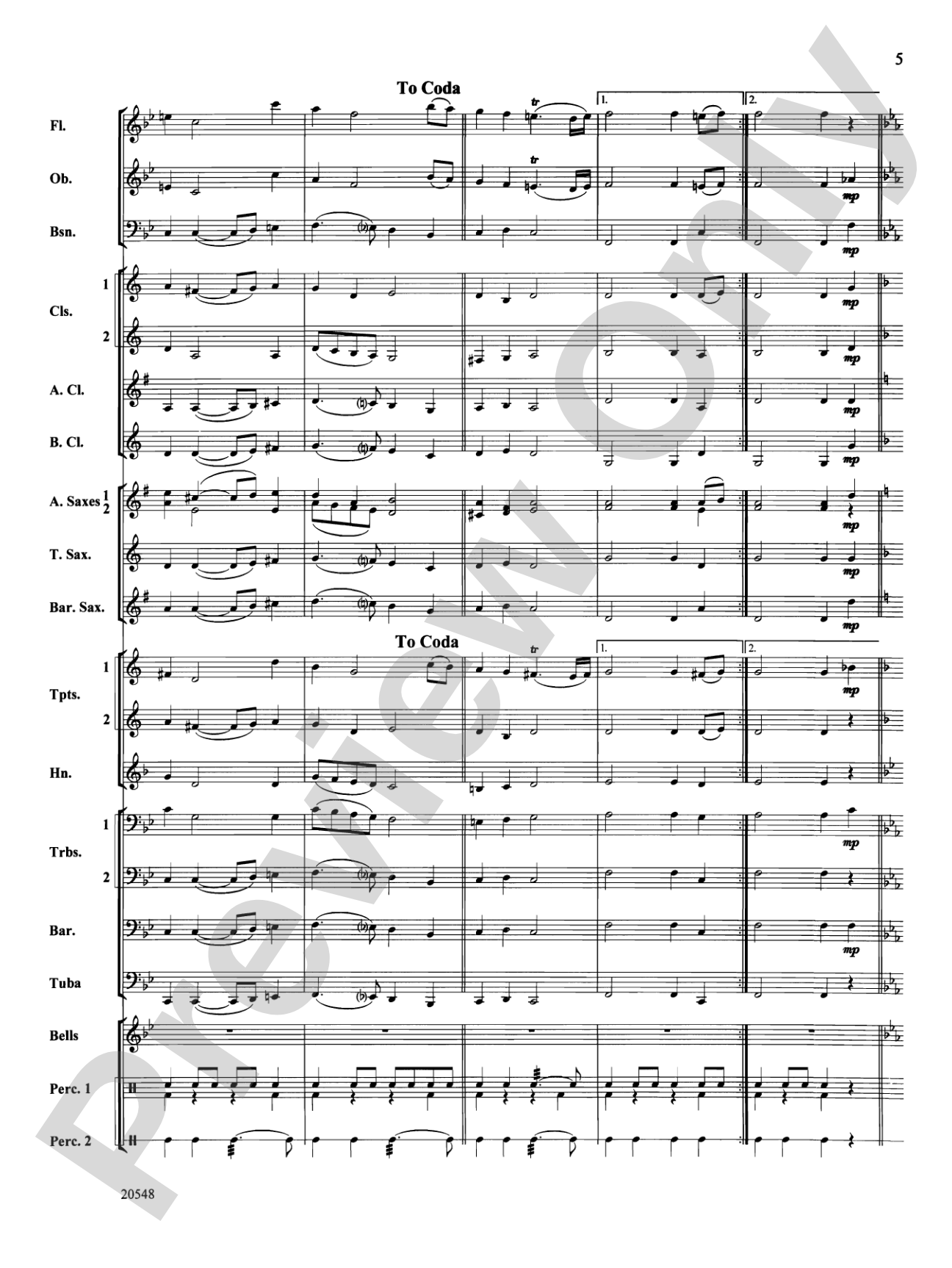 A Renaissance Pageant: Concert Band Conductor Score & Parts