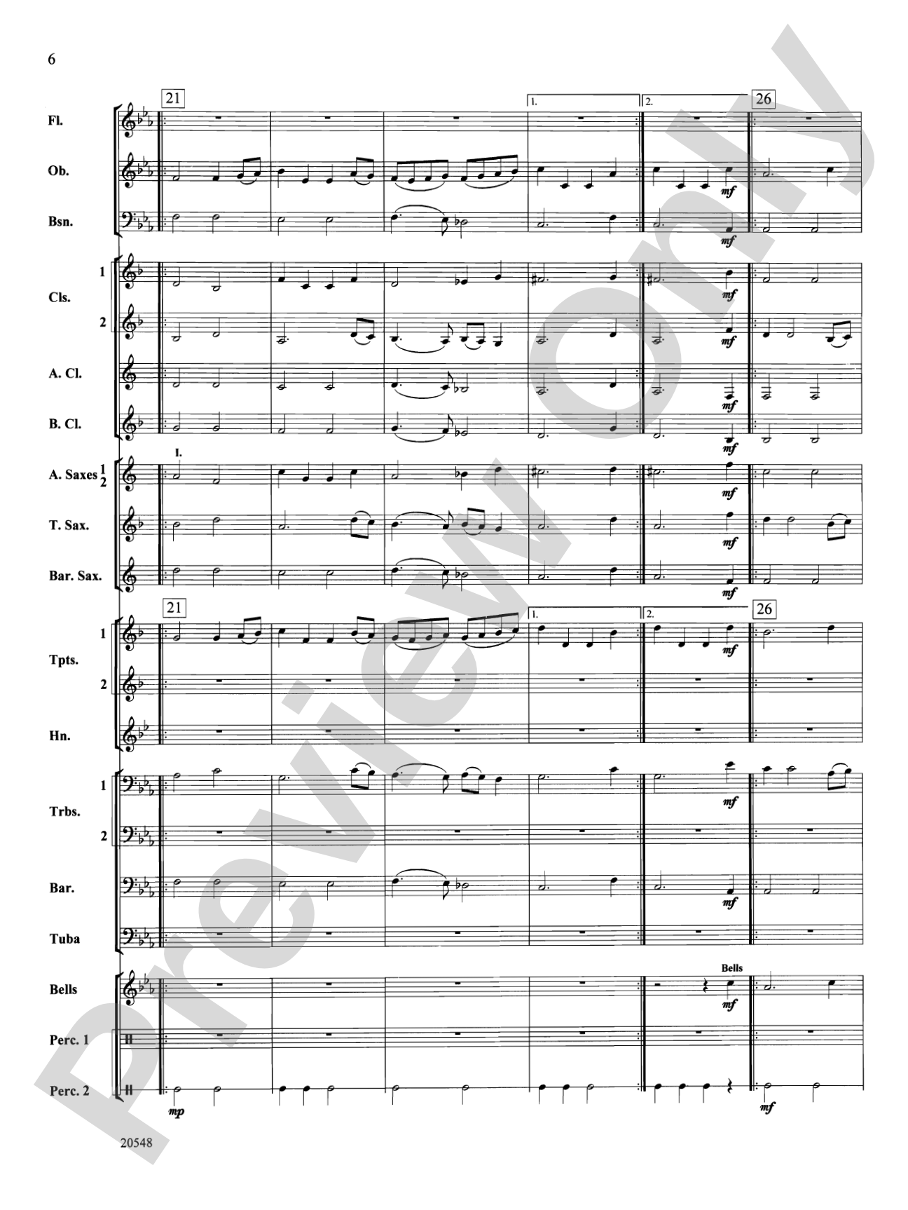 A Renaissance Pageant: Concert Band Conductor Score & Parts