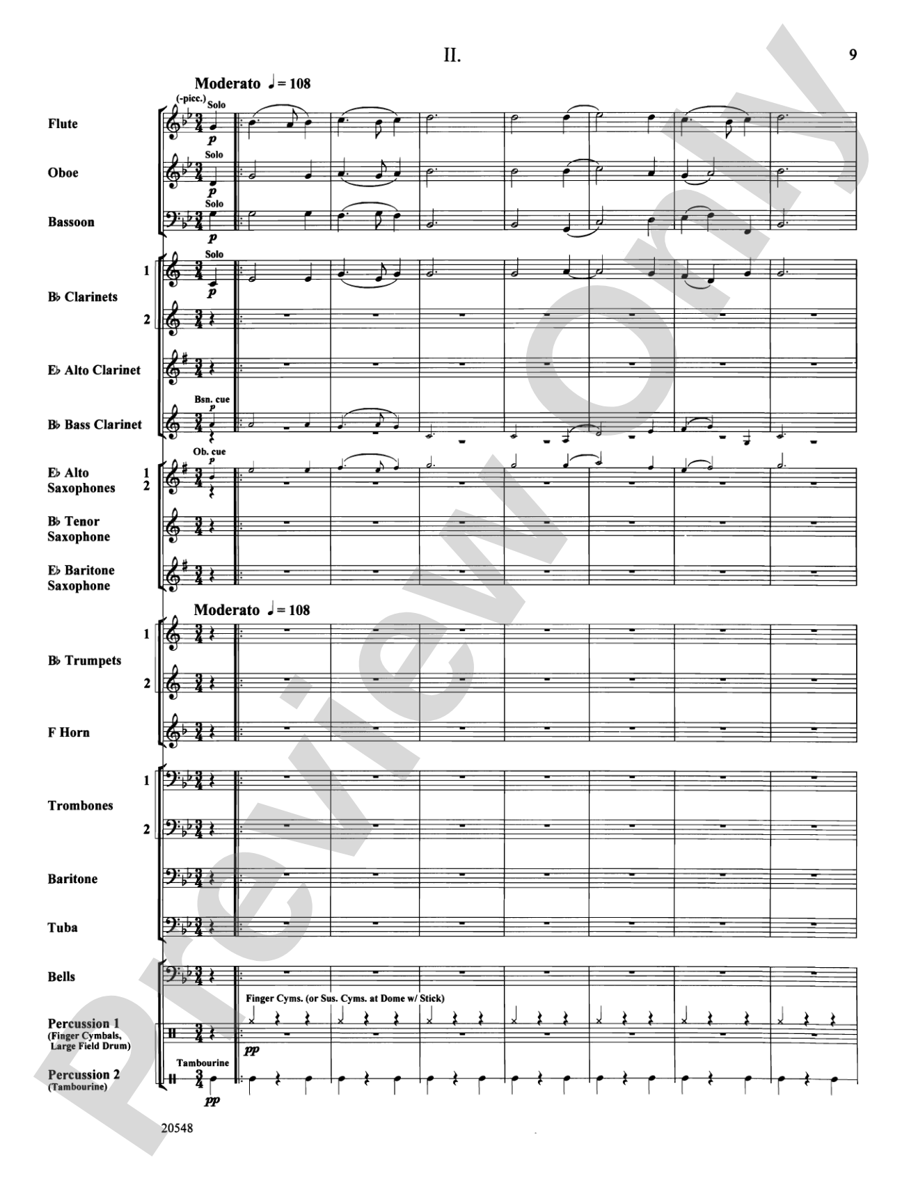 A Renaissance Pageant: Concert Band Conductor Score & Parts
