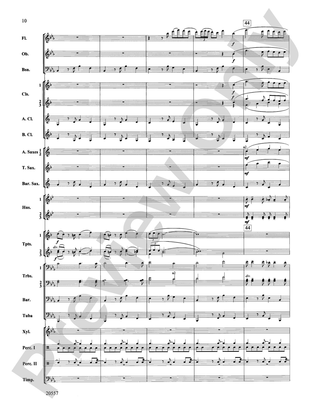 Sketches of Spain: Concert Band Conductor Score & Parts