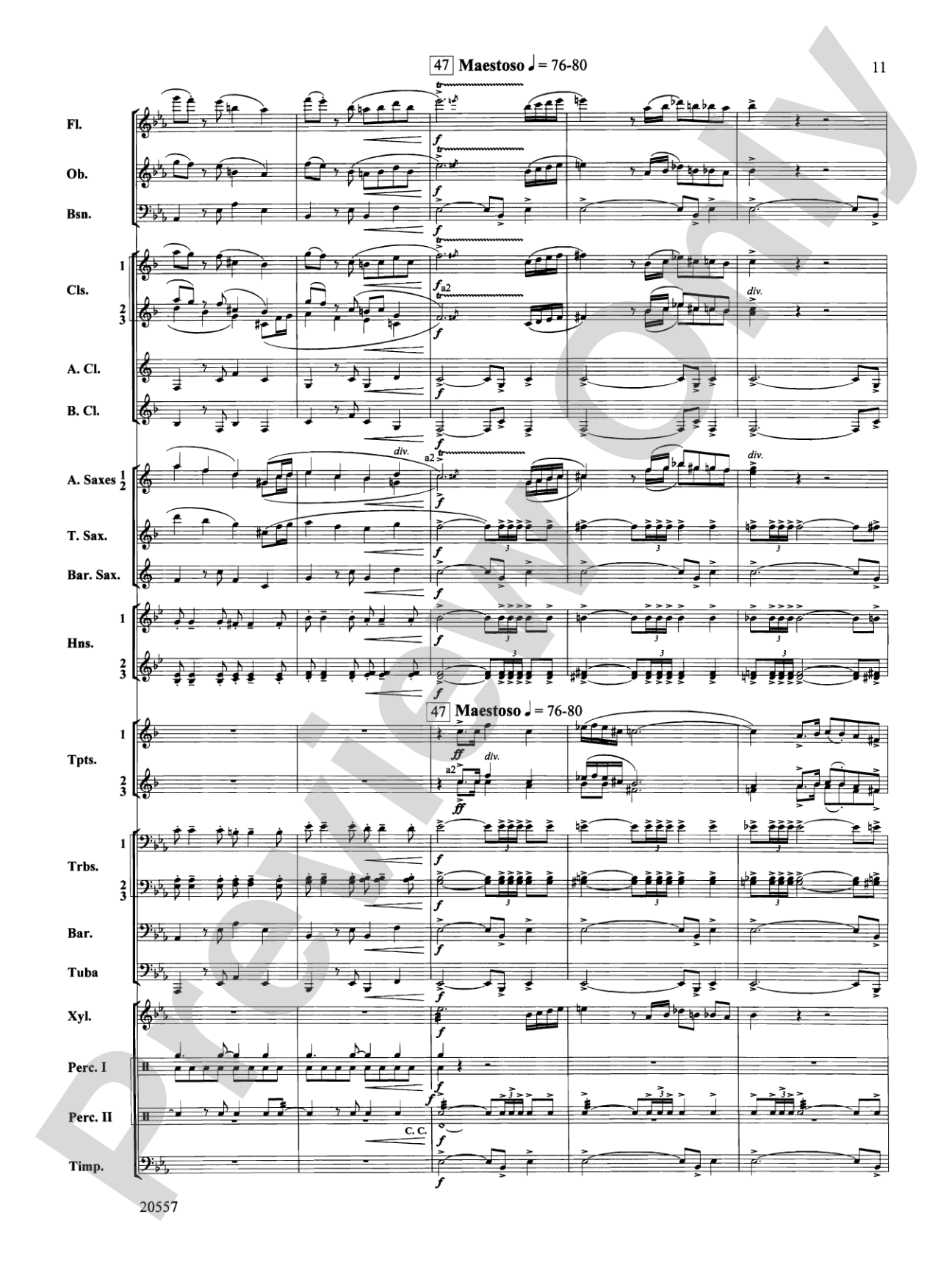 Sketches of Spain: Concert Band Conductor Score & Parts