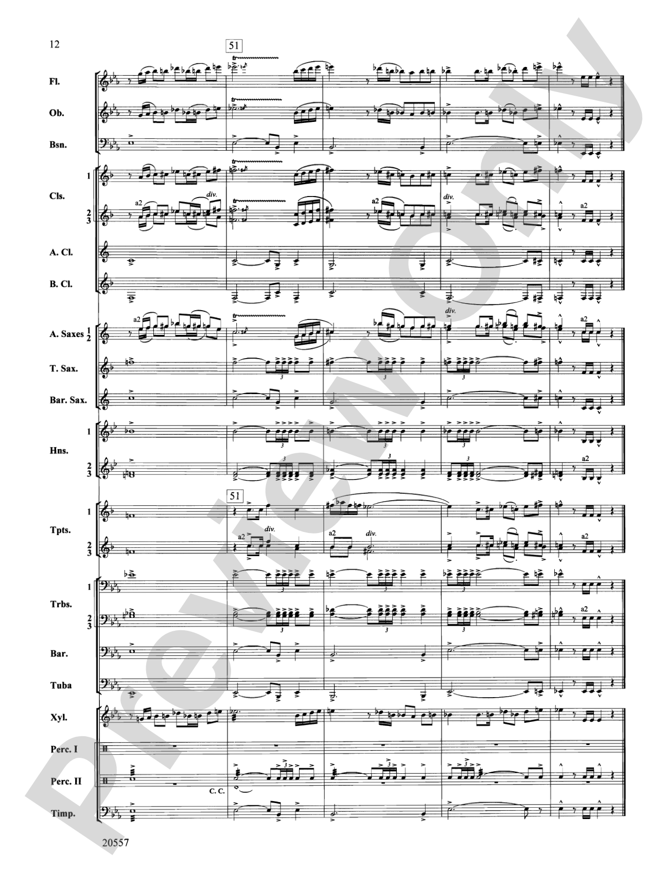 Sketches of Spain: Concert Band Conductor Score & Parts