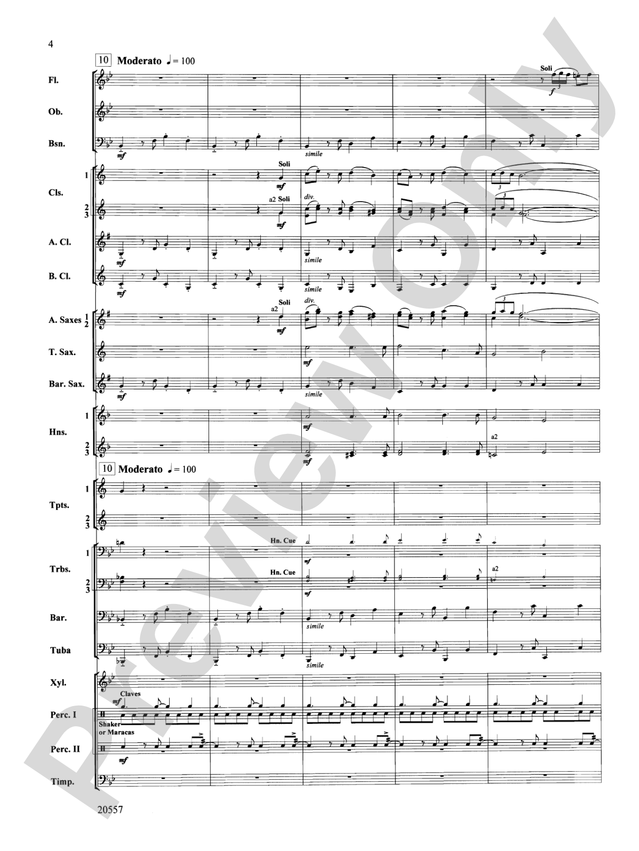 Sketches of Spain: Concert Band Conductor Score & Parts