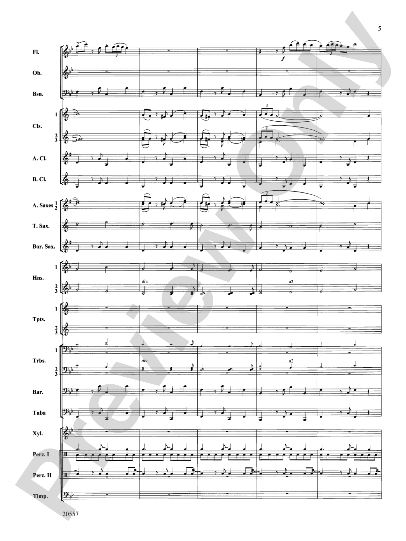 Sketches of Spain: Concert Band Conductor Score & Parts
