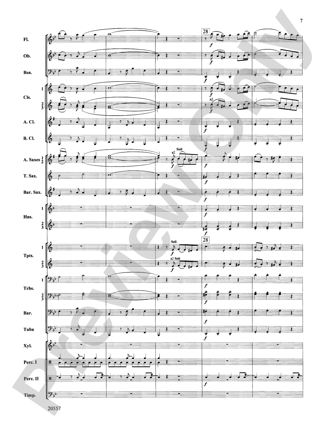 Sketches of Spain: Concert Band Conductor Score & Parts