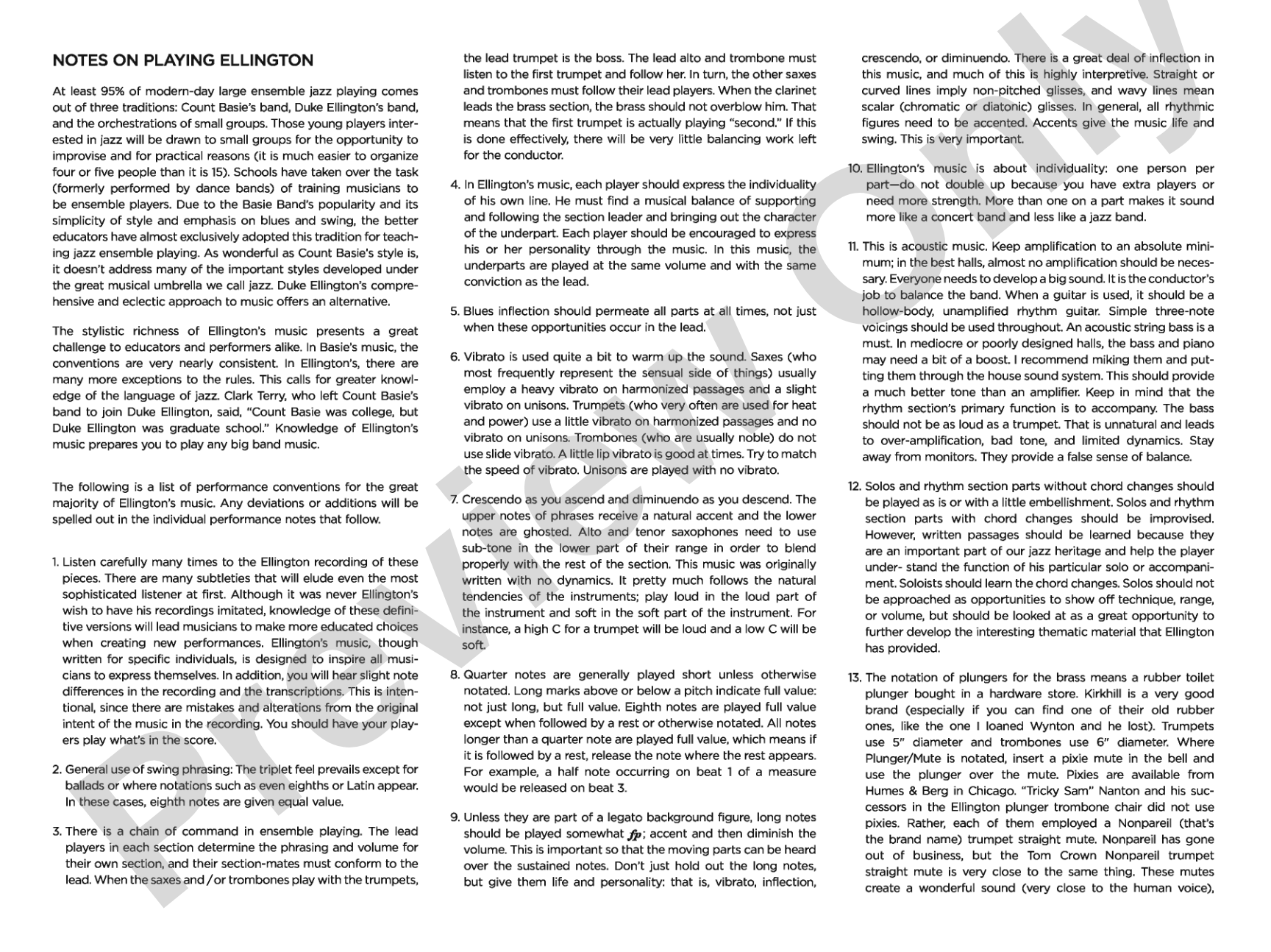 Don't Get Around Much Anymore: Jazz Ensemble Conductor Score & Parts