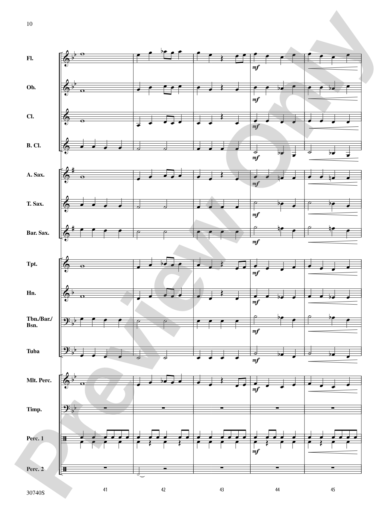 Regency Fanfare: Concert Band Conductor Score & Parts