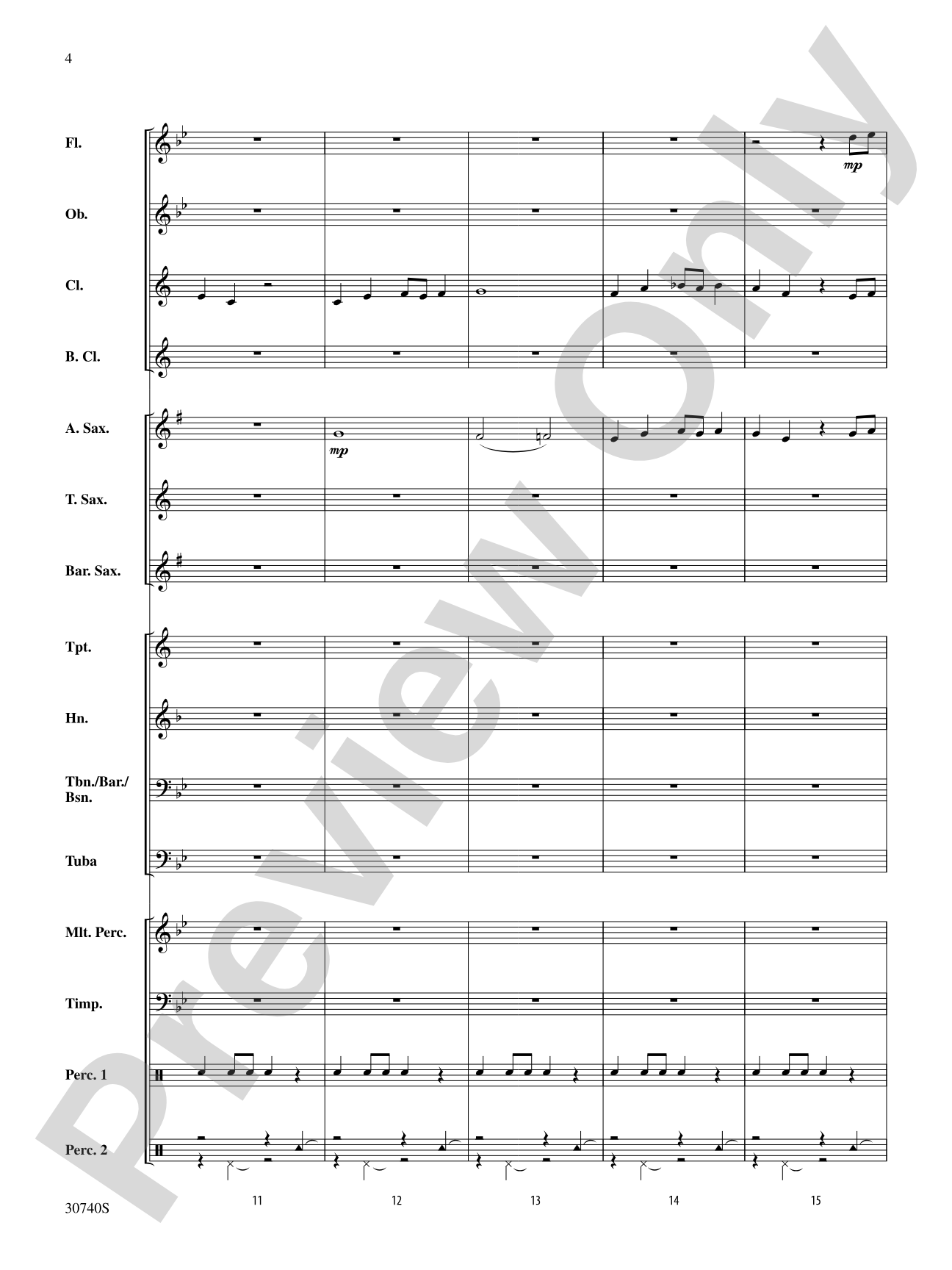 Regency Fanfare: Concert Band Conductor Score & Parts