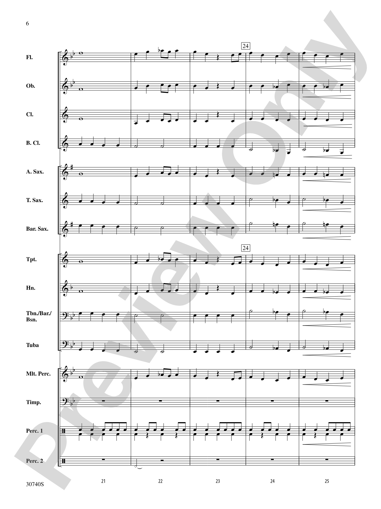Regency Fanfare: Concert Band Conductor Score & Parts