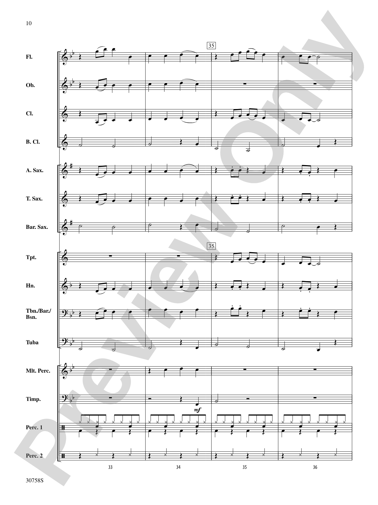 (What a) Wonderful World: Concert Band Conductor Score & Parts