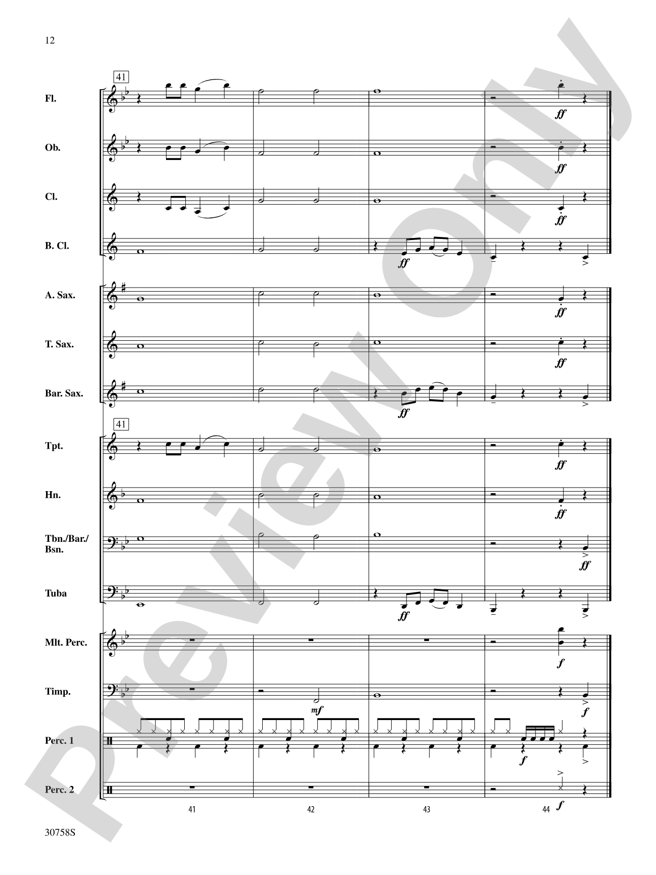 (What a) Wonderful World: Concert Band Conductor Score & Parts