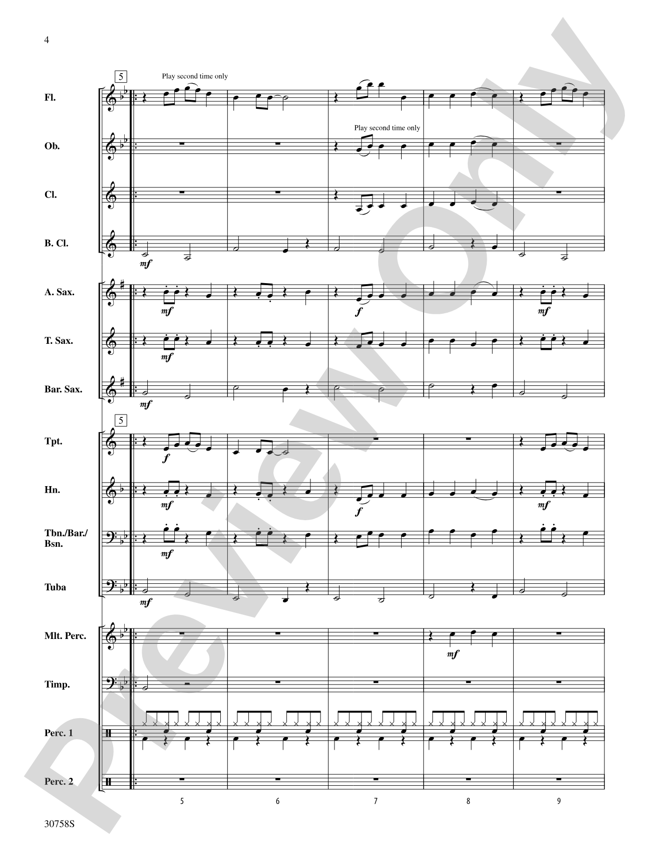 (What a) Wonderful World: Concert Band Conductor Score & Parts
