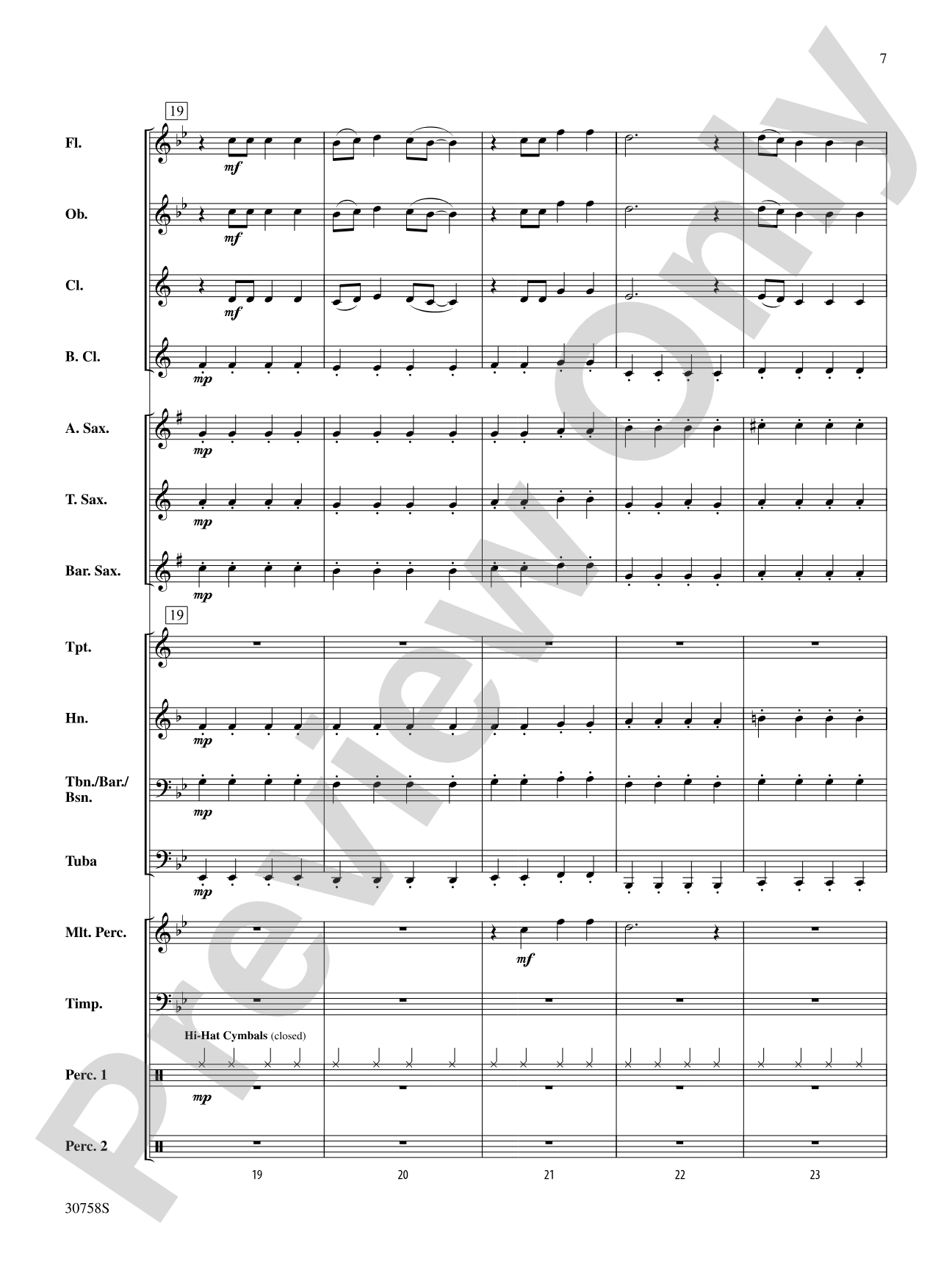 (What a) Wonderful World: Concert Band Conductor Score & Parts