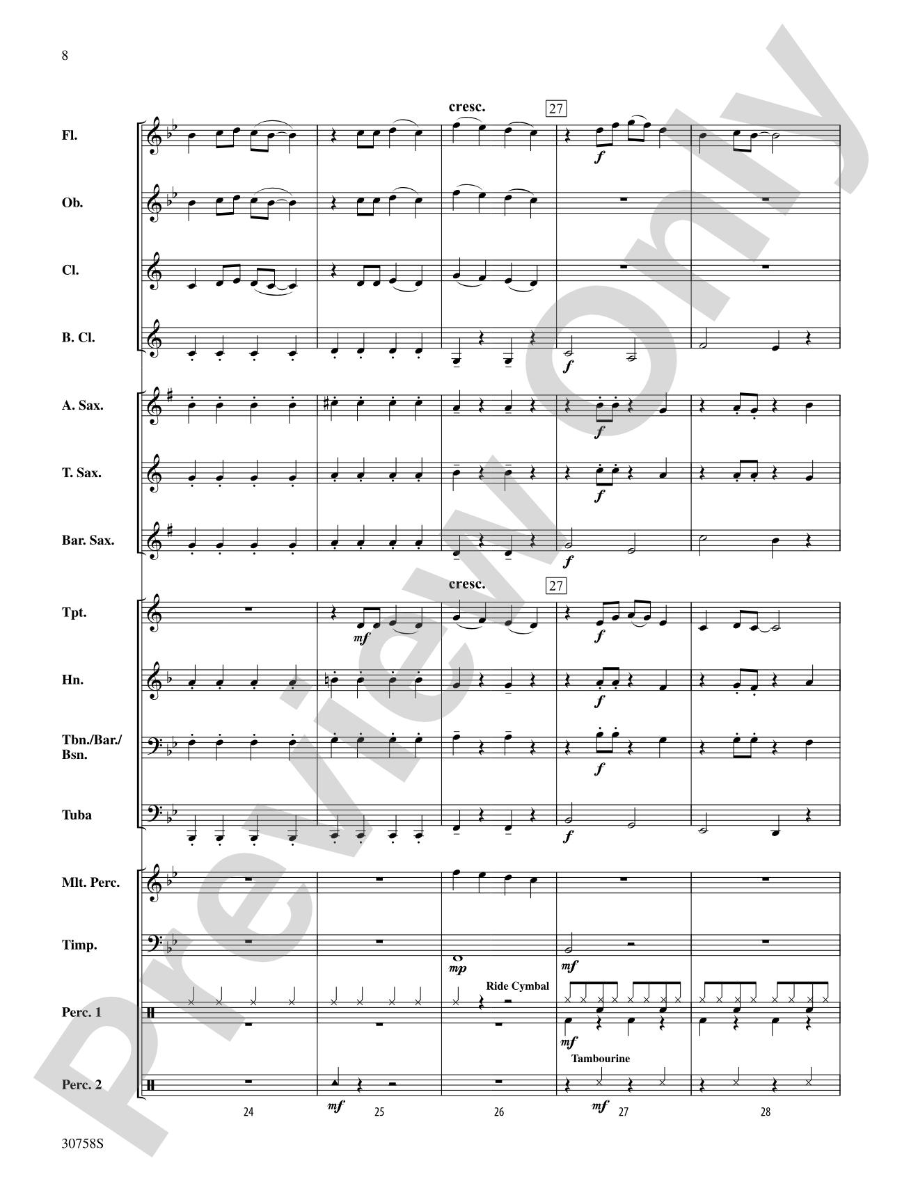 (What a) Wonderful World: Concert Band Conductor Score & Parts