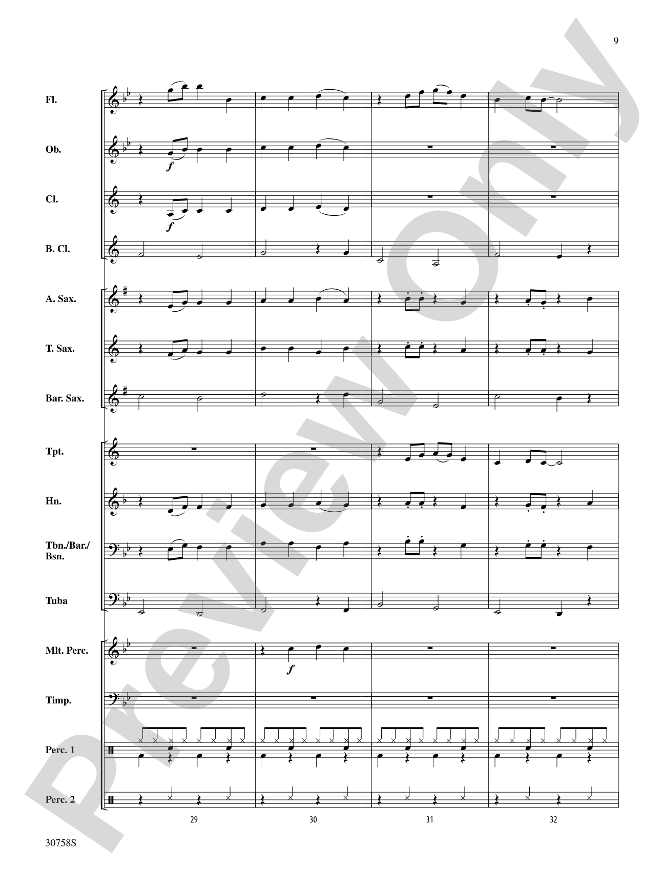 (What a) Wonderful World: Concert Band Conductor Score & Parts