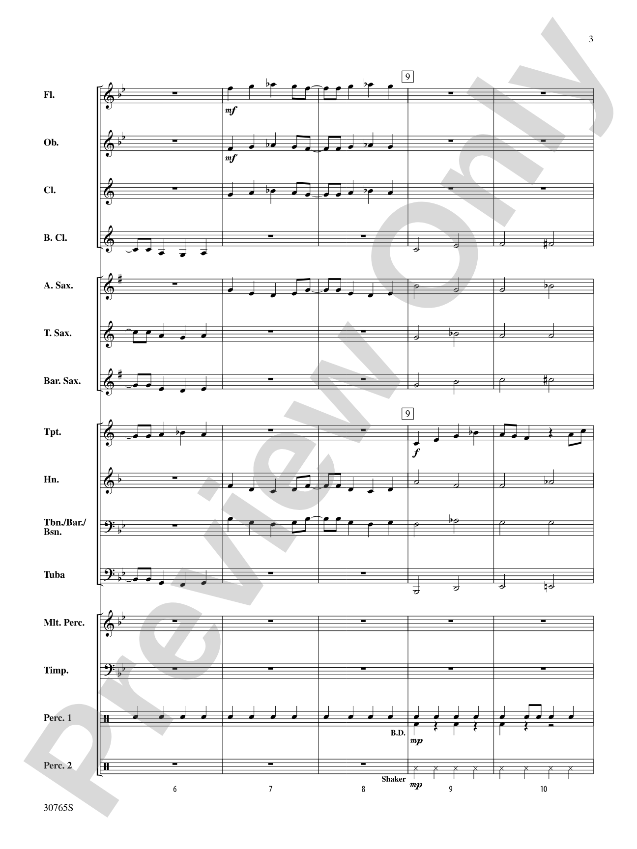 Two and a Half Men (Main Theme): Concert Band Conductor Score & Parts