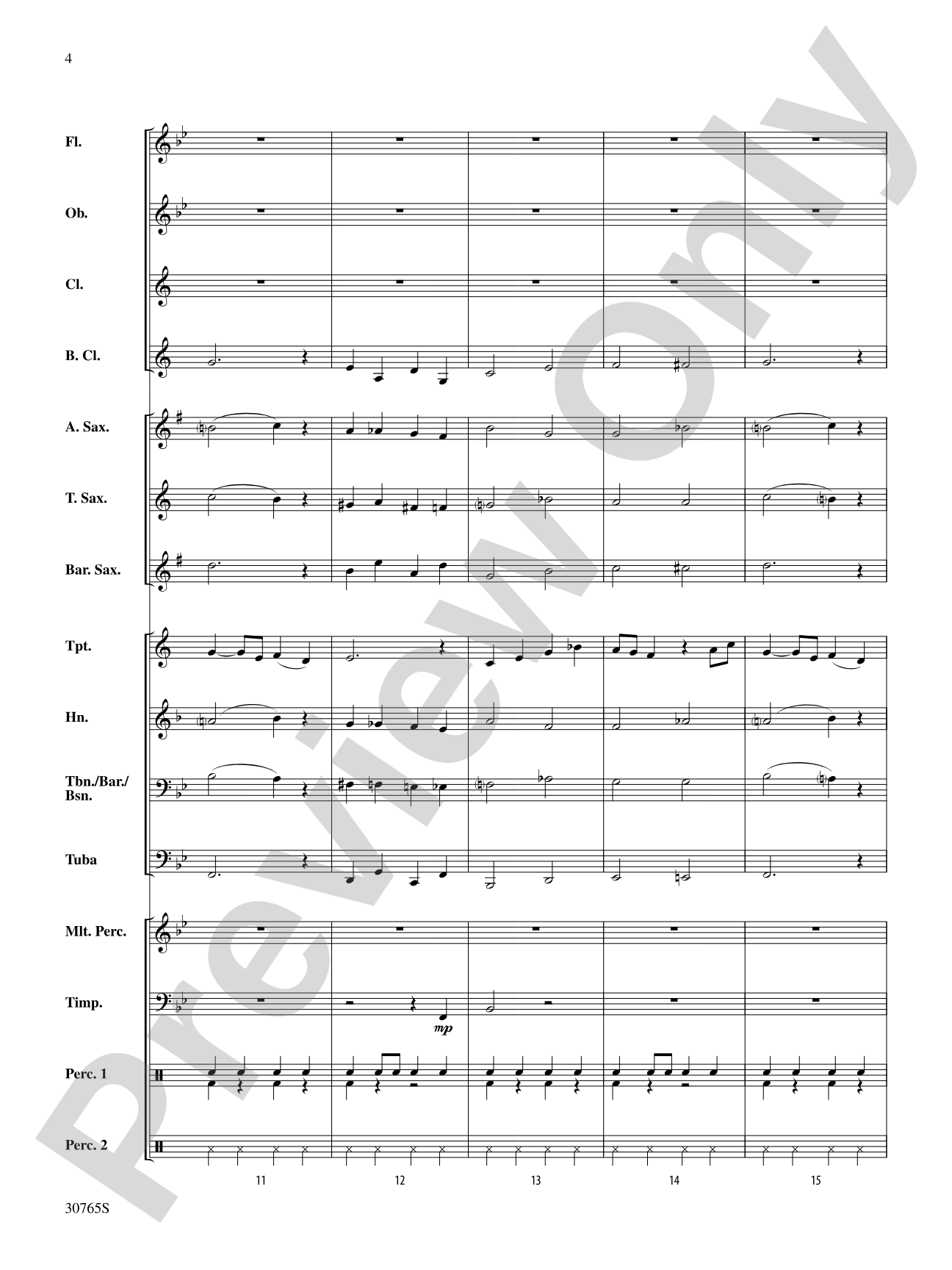 Two and a Half Men (Main Theme): Concert Band Conductor Score & Parts