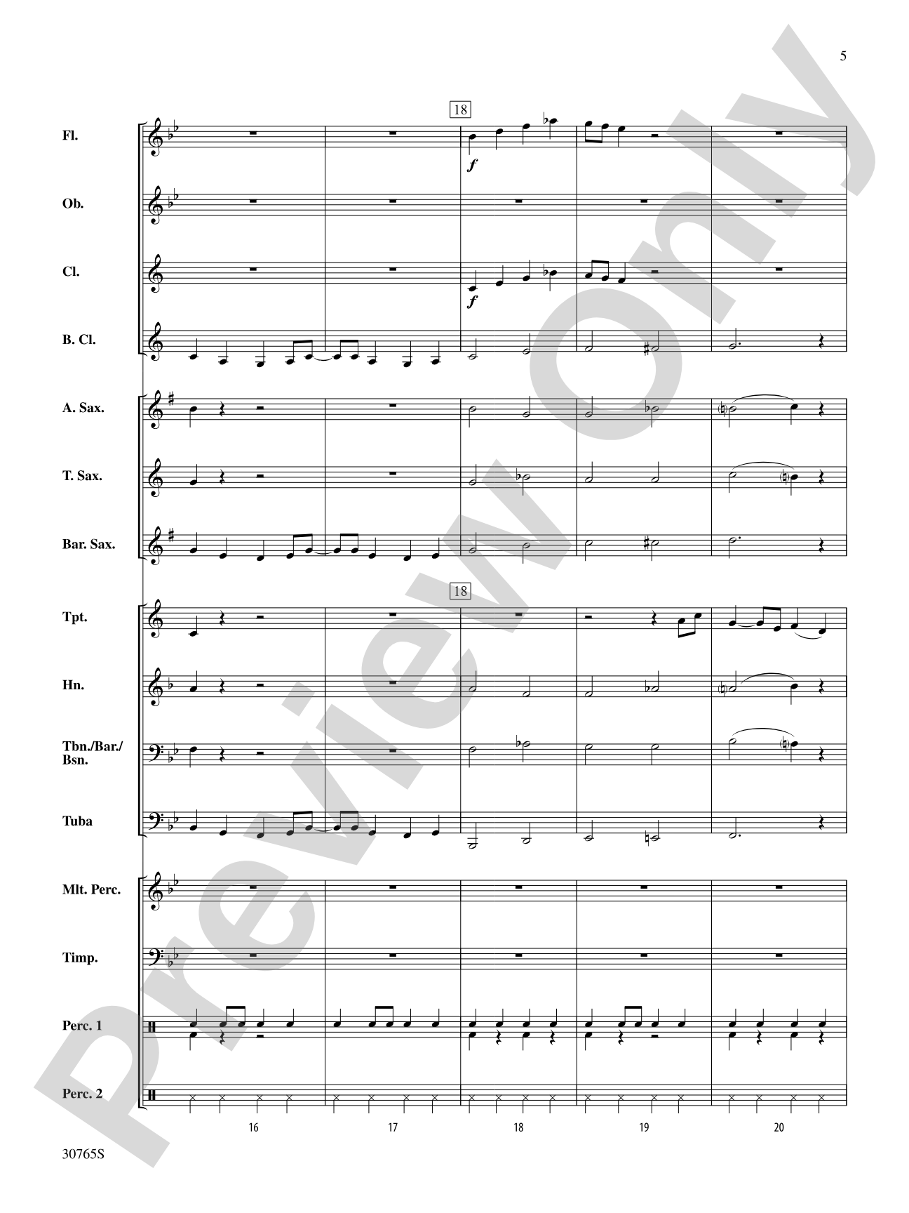 Two and a Half Men (Main Theme): Concert Band Conductor Score & Parts