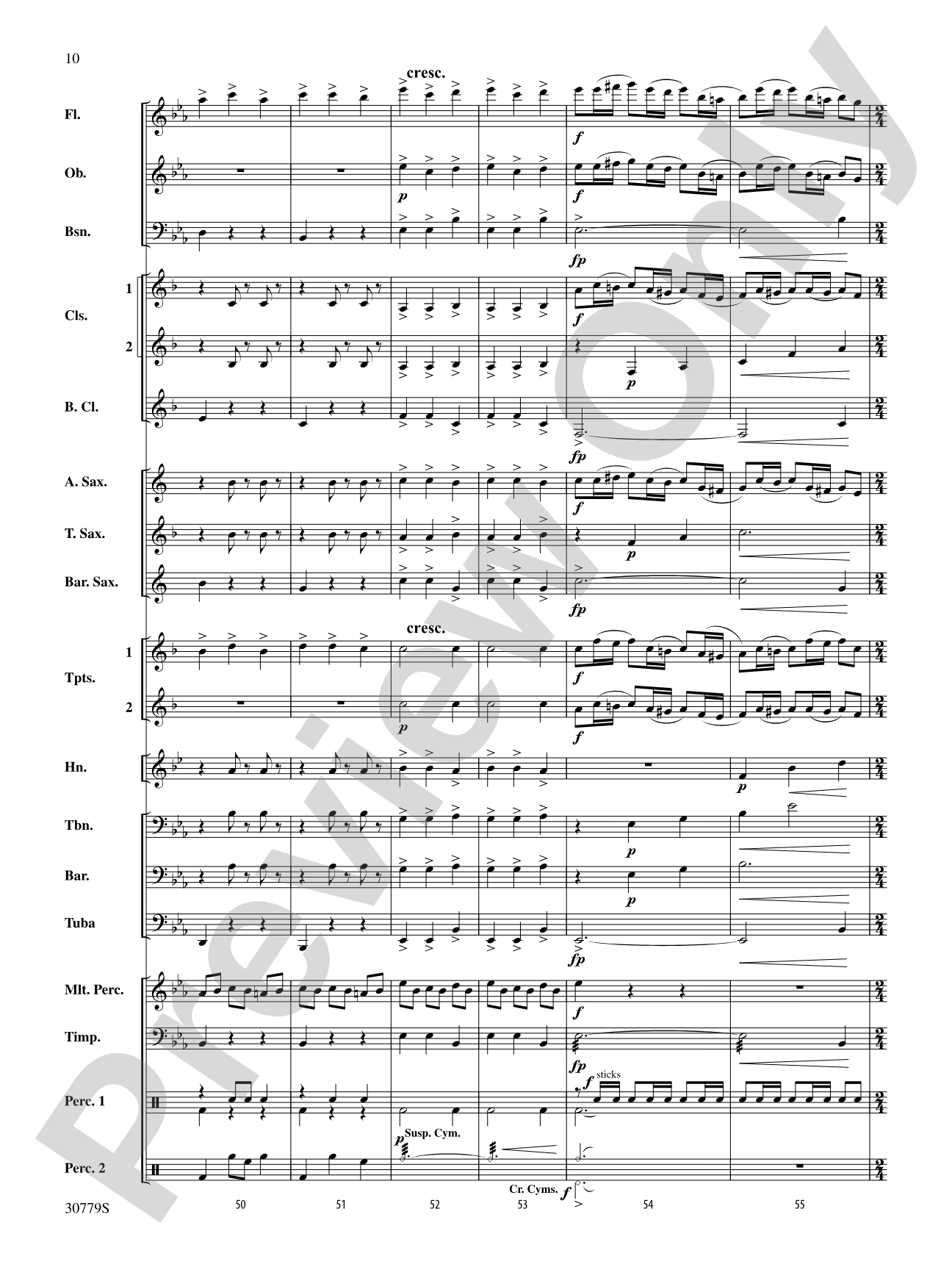 A Day at the Circus: Concert Band Conductor Score & Parts