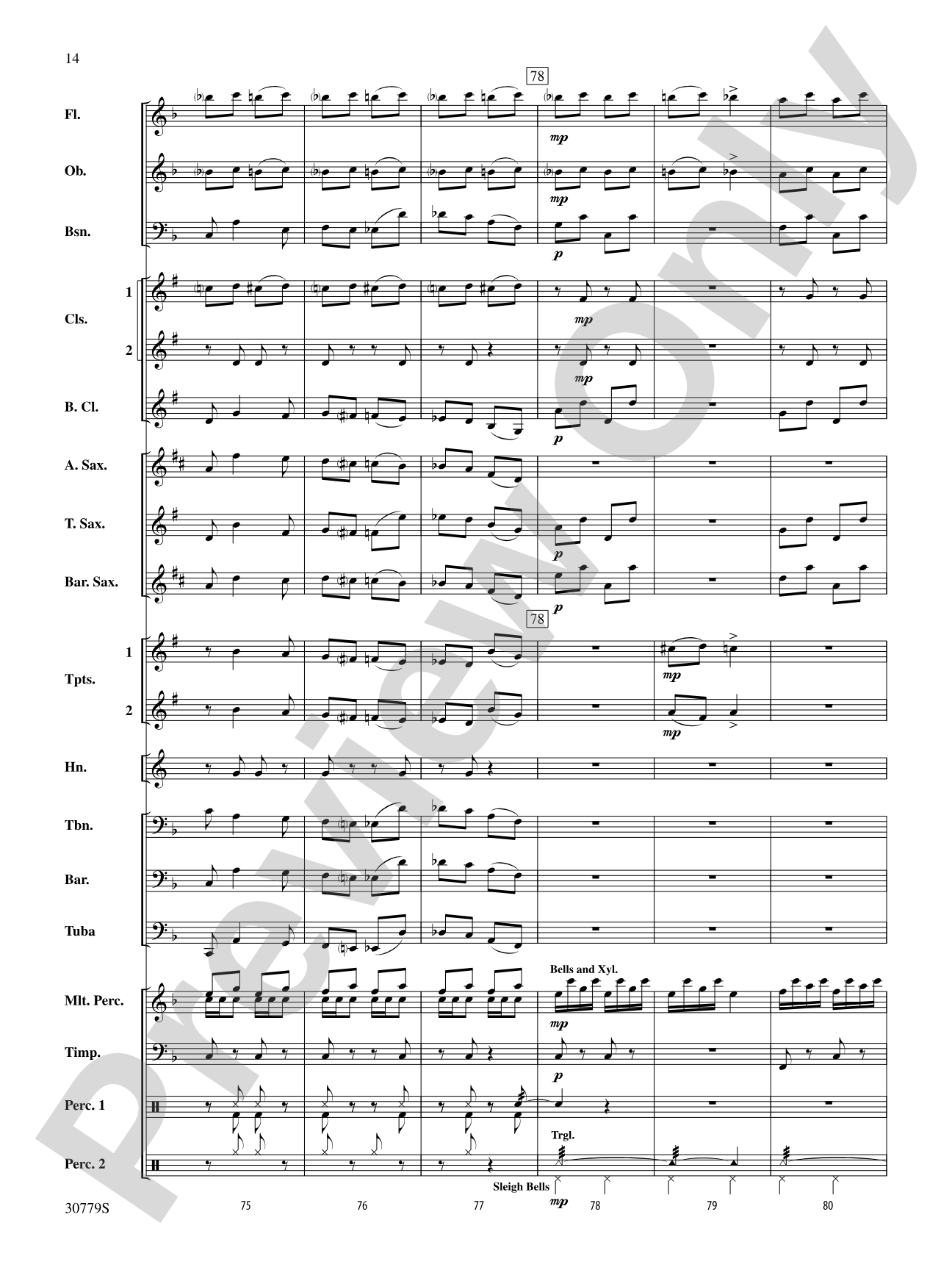 A Day at the Circus: Concert Band Conductor Score & Parts