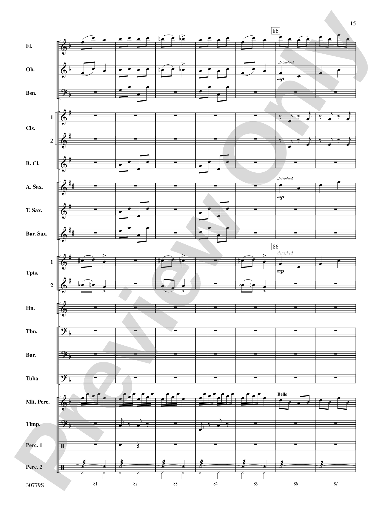 A Day at the Circus: Concert Band Conductor Score & Parts