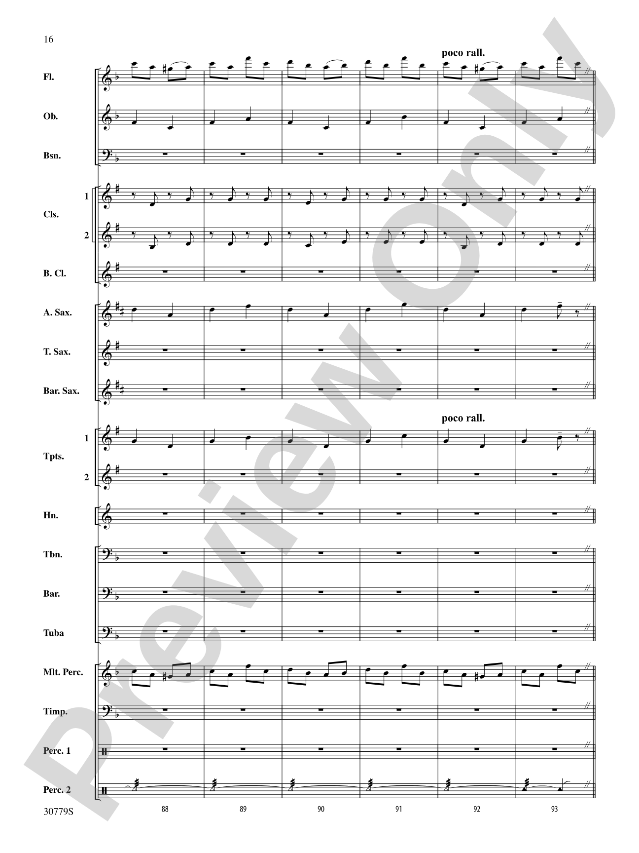A Day at the Circus: Concert Band Conductor Score & Parts