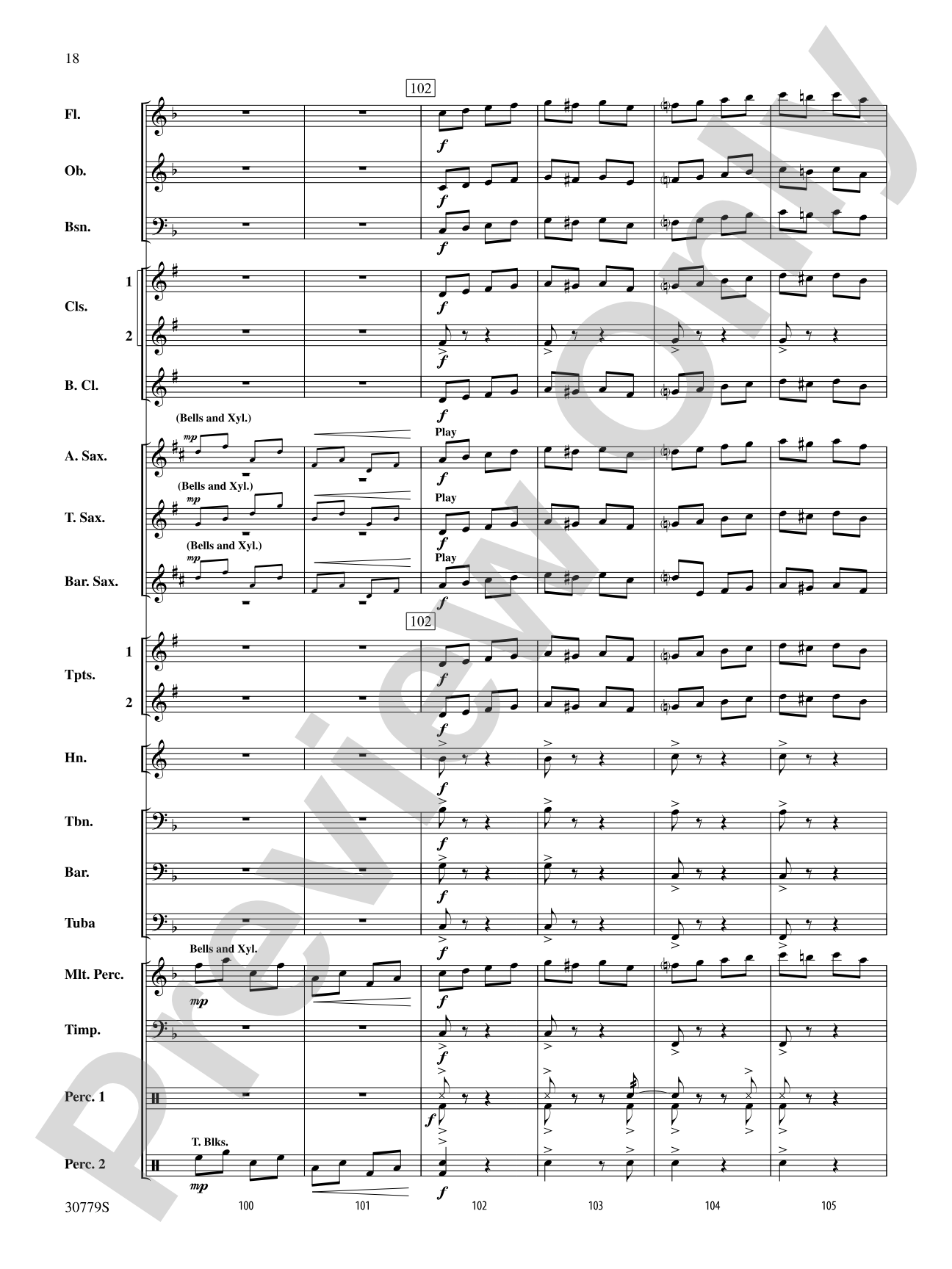 A Day at the Circus: Concert Band Conductor Score & Parts