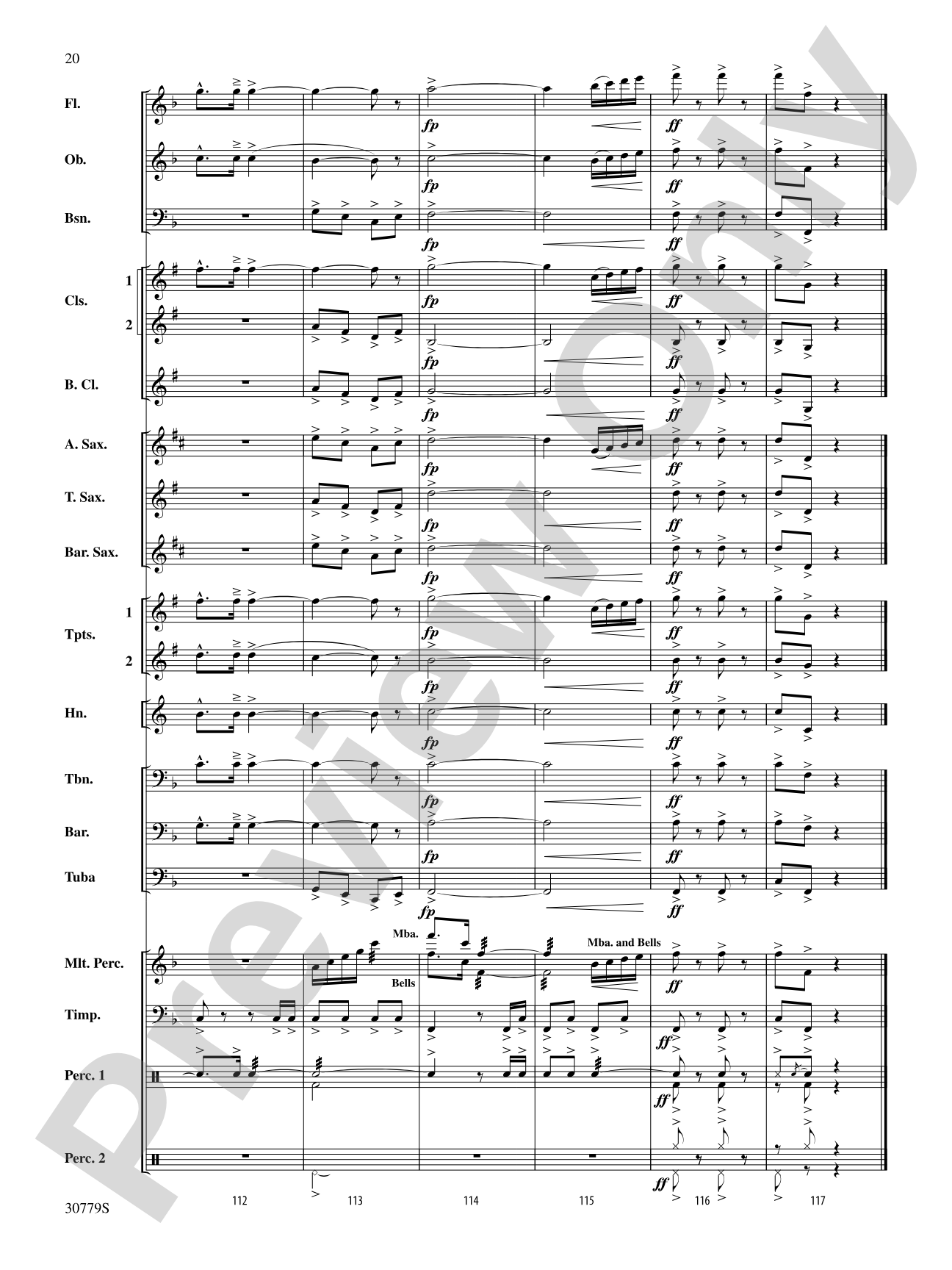 A Day at the Circus: Concert Band Conductor Score & Parts