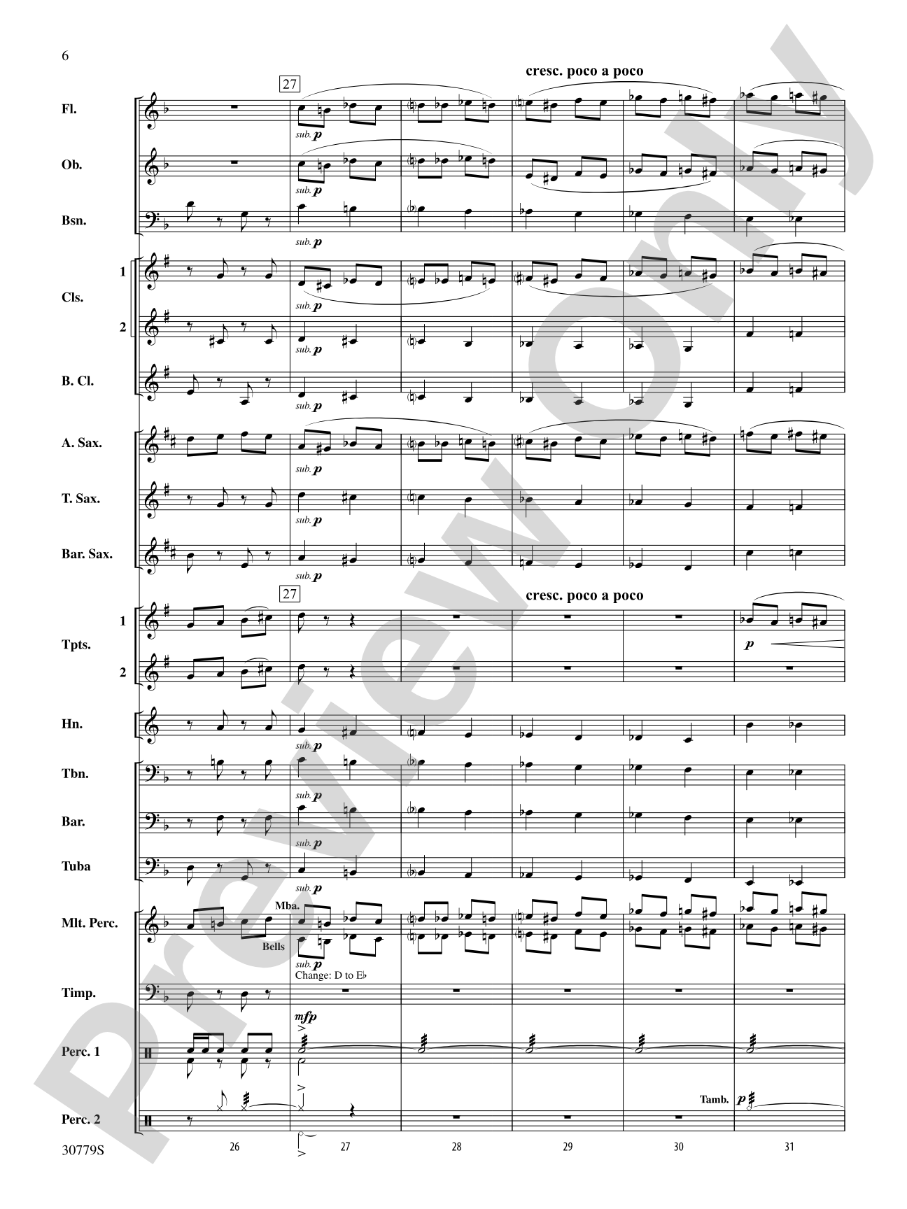 A Day at the Circus: Concert Band Conductor Score & Parts