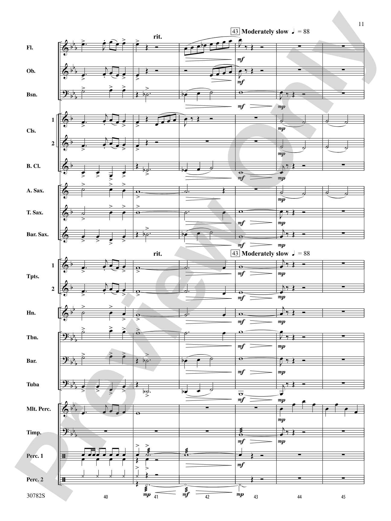 The Pioneer Spirit: Concert Band Conductor Score & Parts