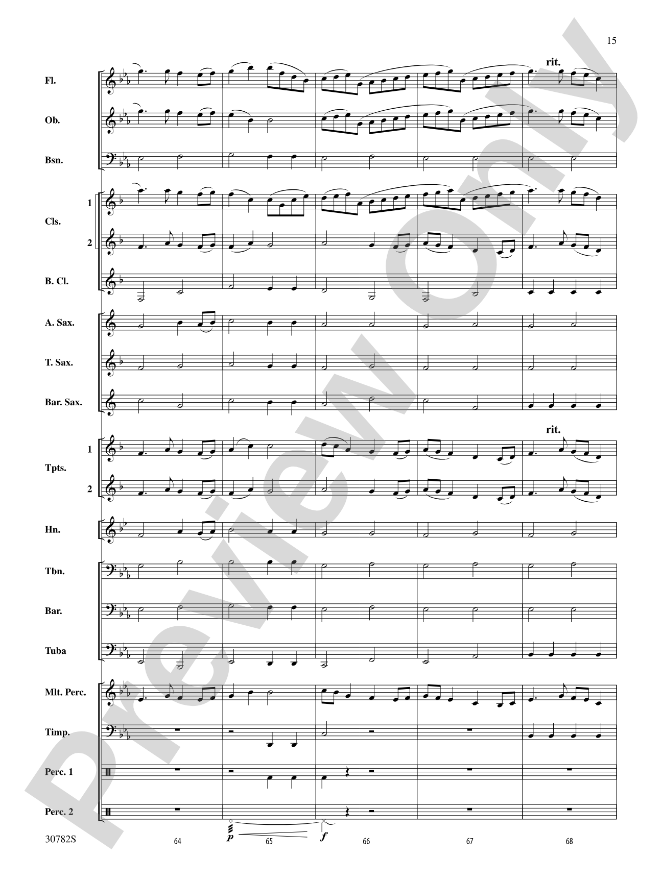 The Pioneer Spirit: Concert Band Conductor Score & Parts