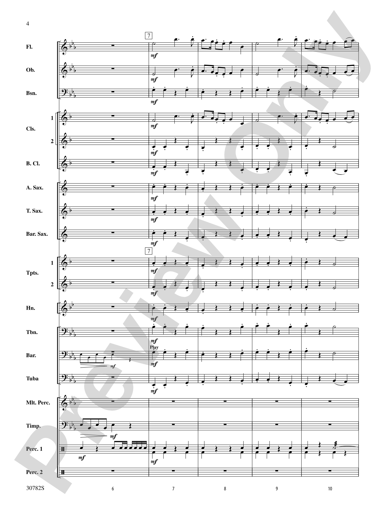 The Pioneer Spirit: Concert Band Conductor Score & Parts