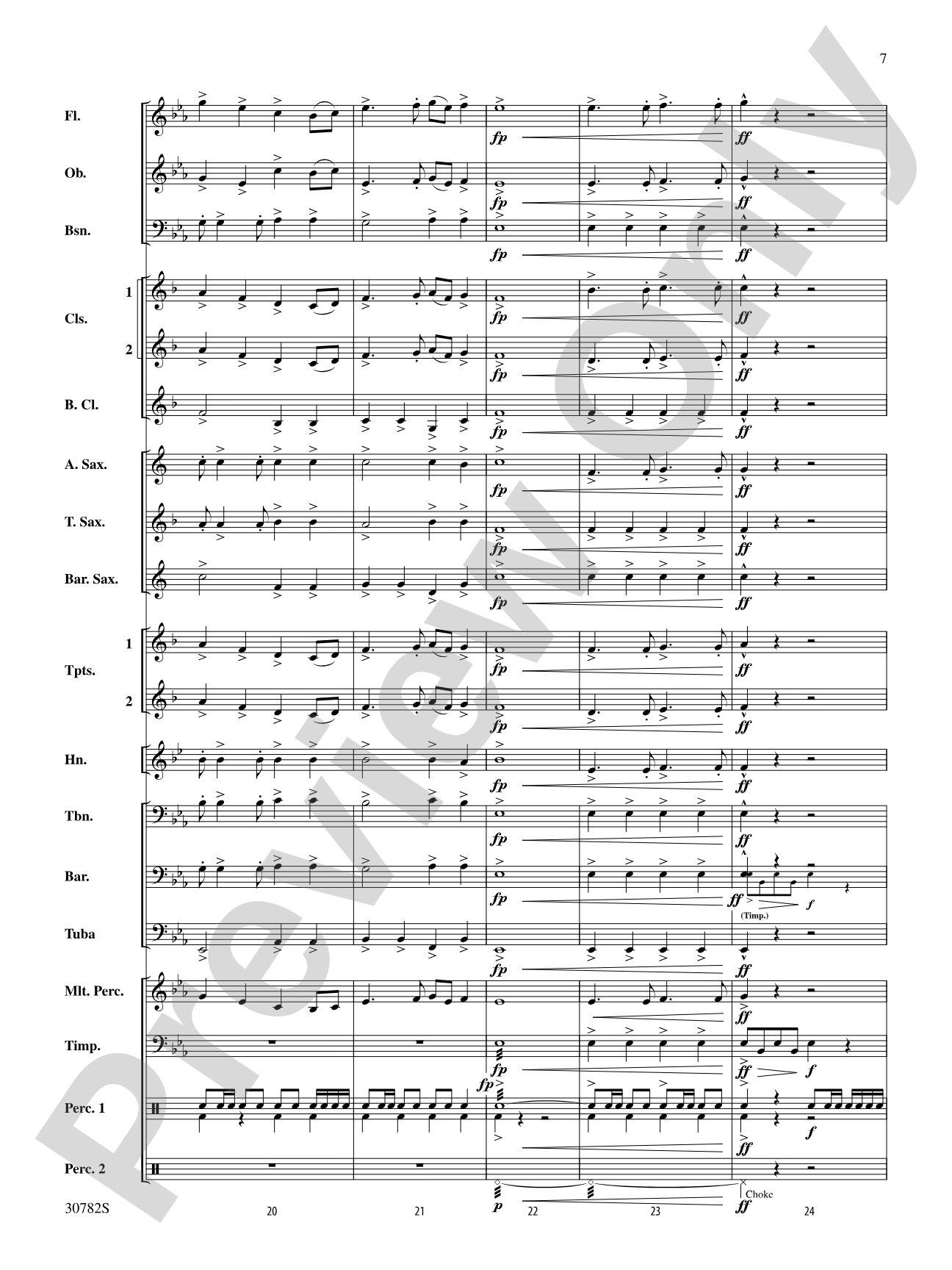 The Pioneer Spirit: Concert Band Conductor Score & Parts