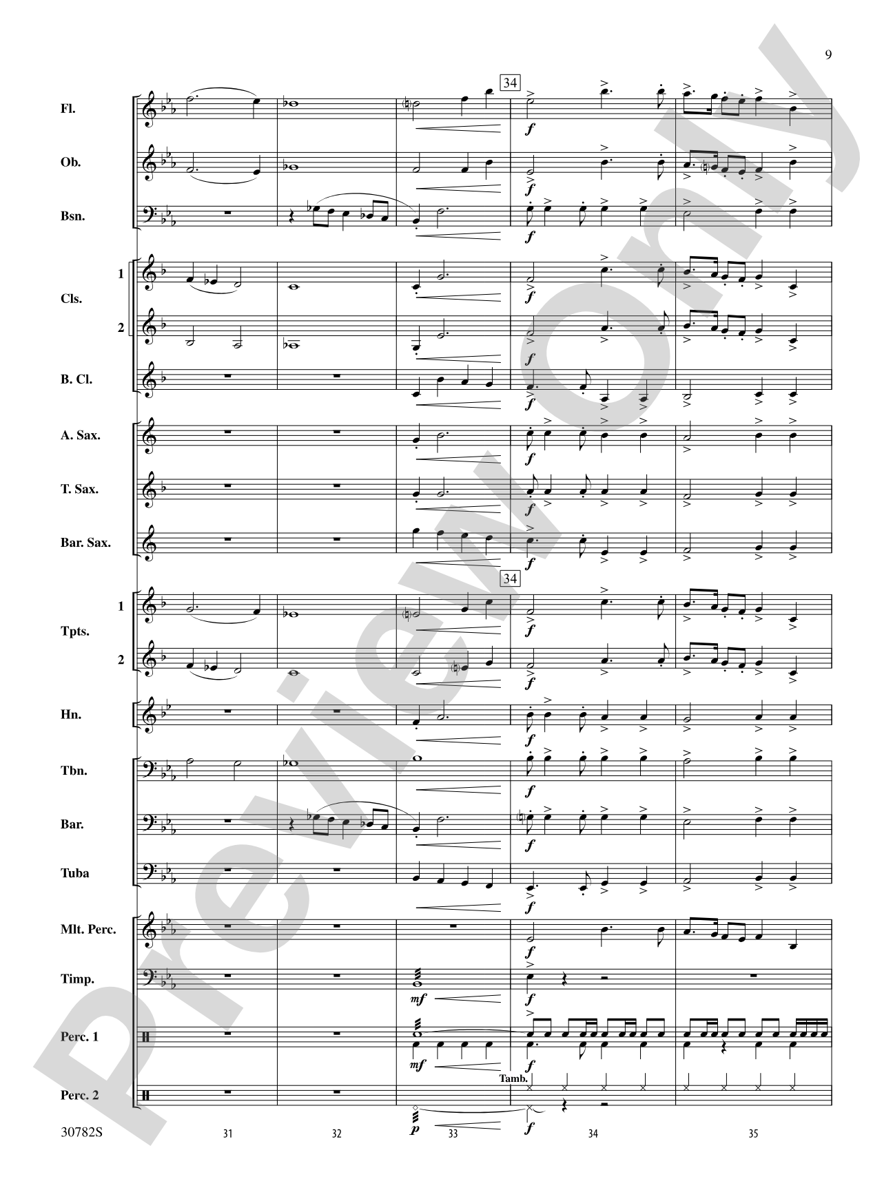 The Pioneer Spirit: Concert Band Conductor Score & Parts