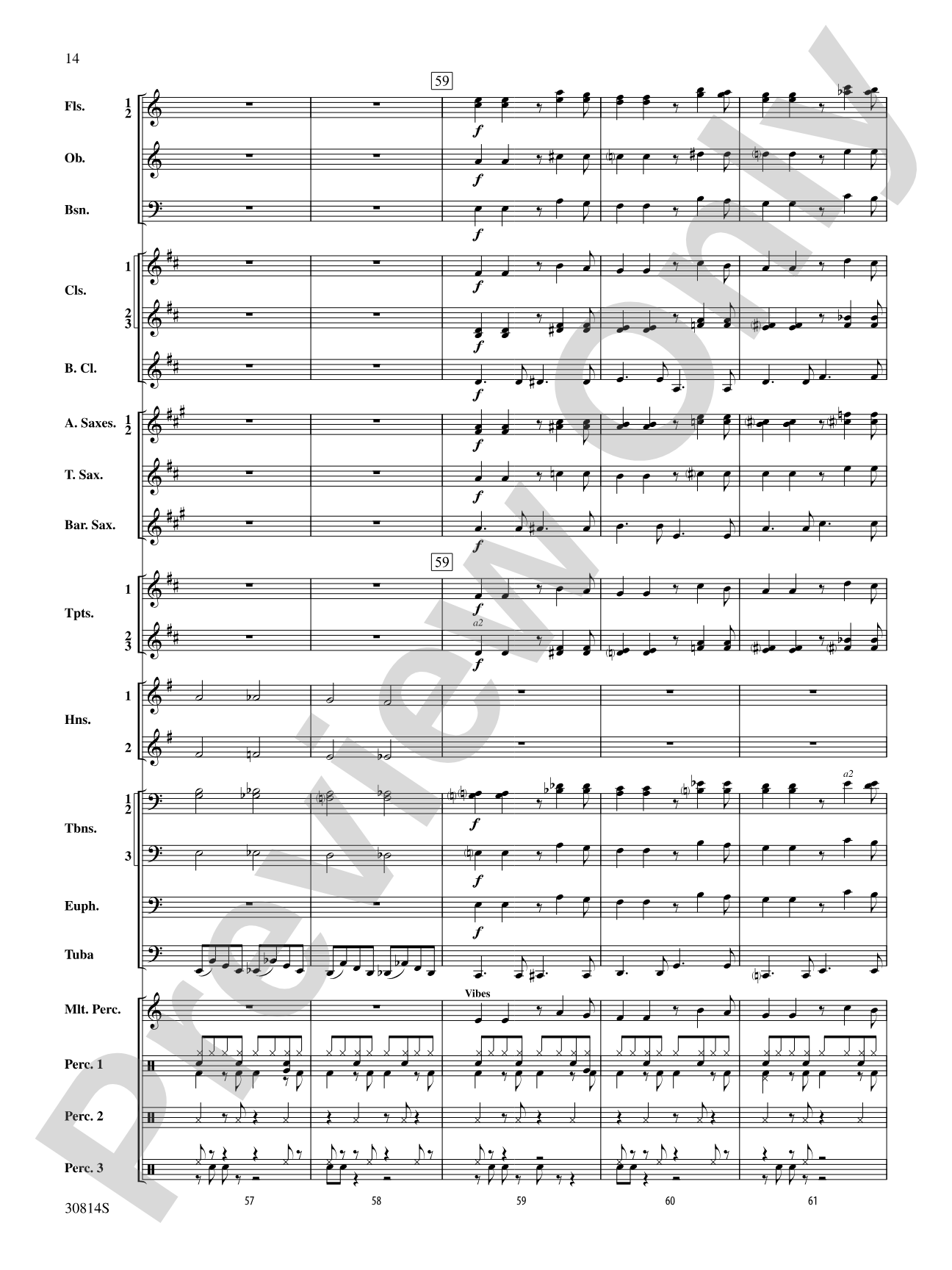 Tiptoe Through the Tubas: Score