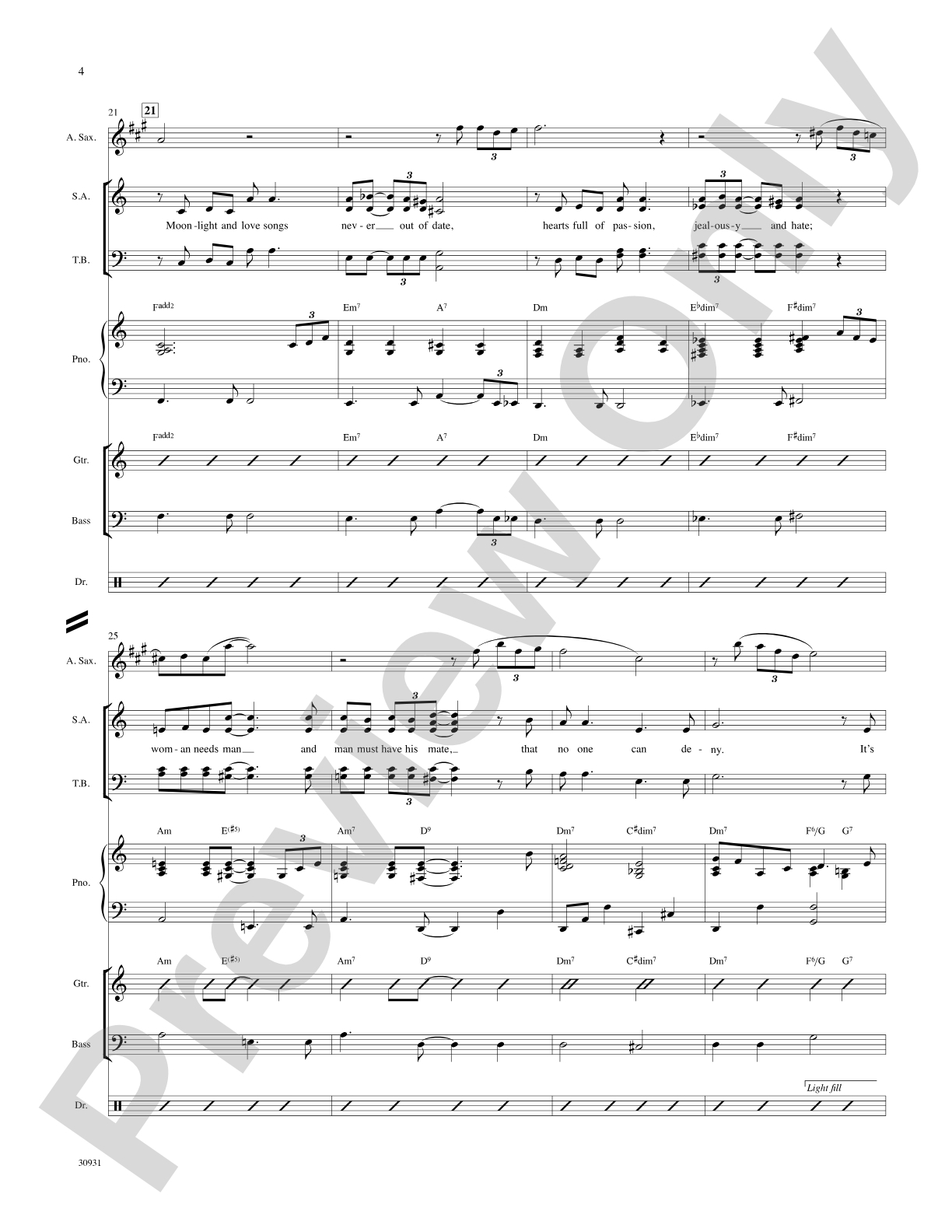 As Time Goes By: Choral SoundPax