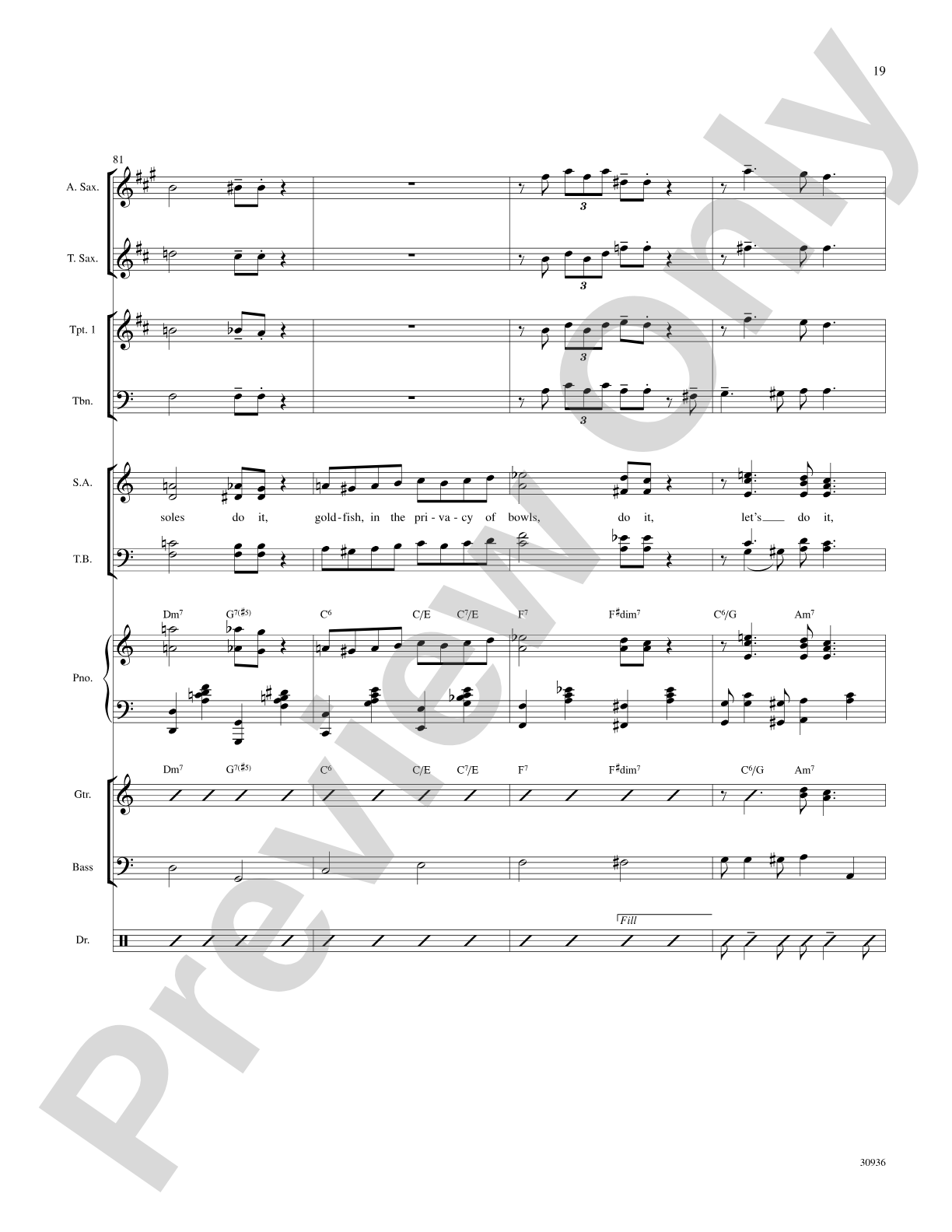 Let's Do It (Let's Fall in Love): Choral SoundPax