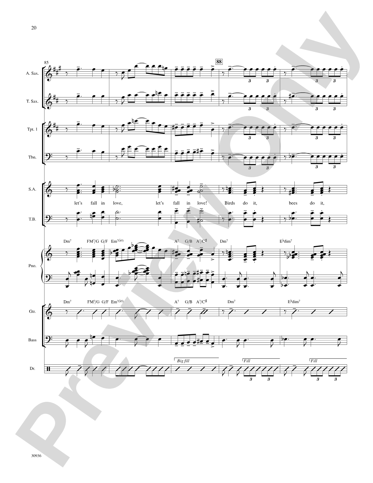 Let's Do It (Let's Fall in Love): Choral SoundPax