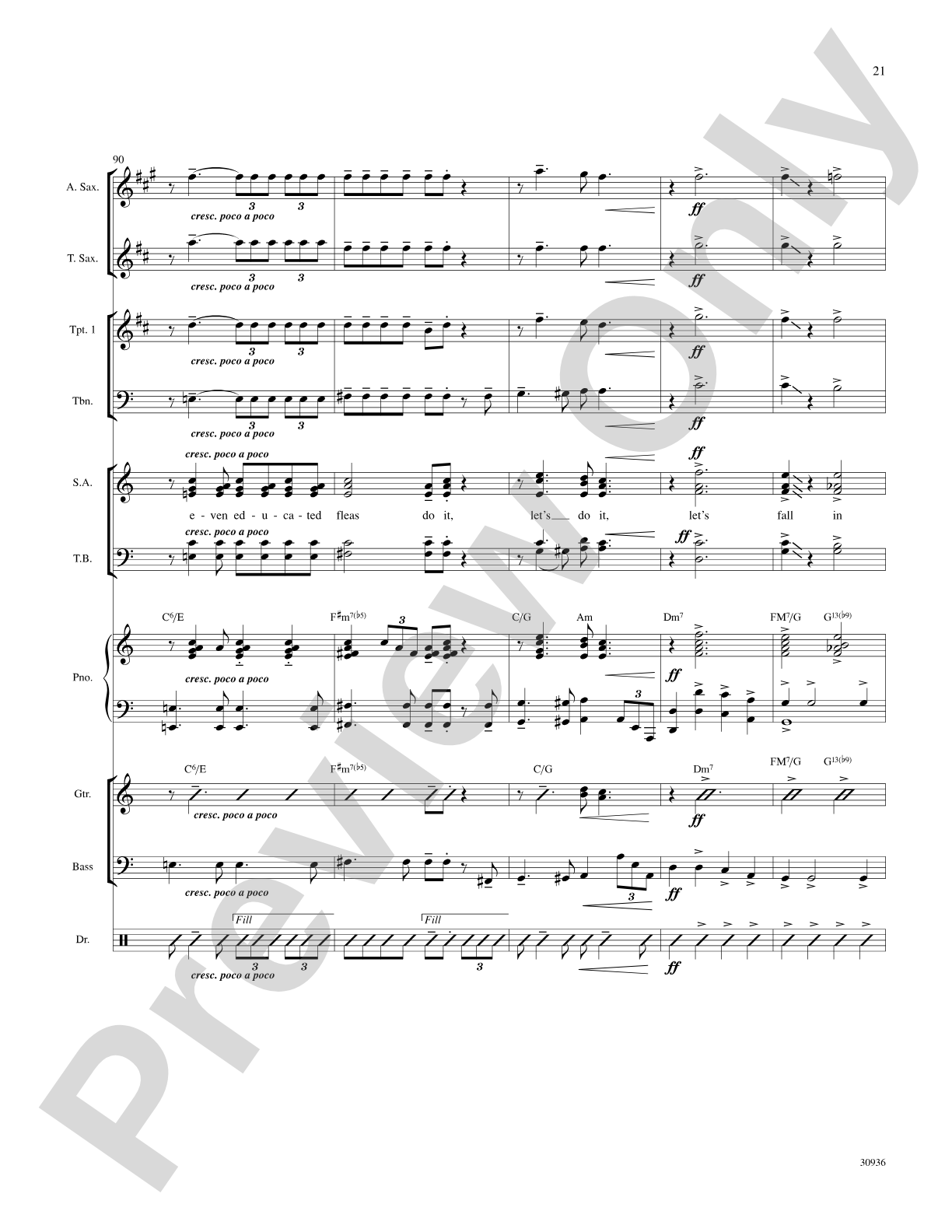 Let's Do It (Let's Fall in Love): Choral SoundPax