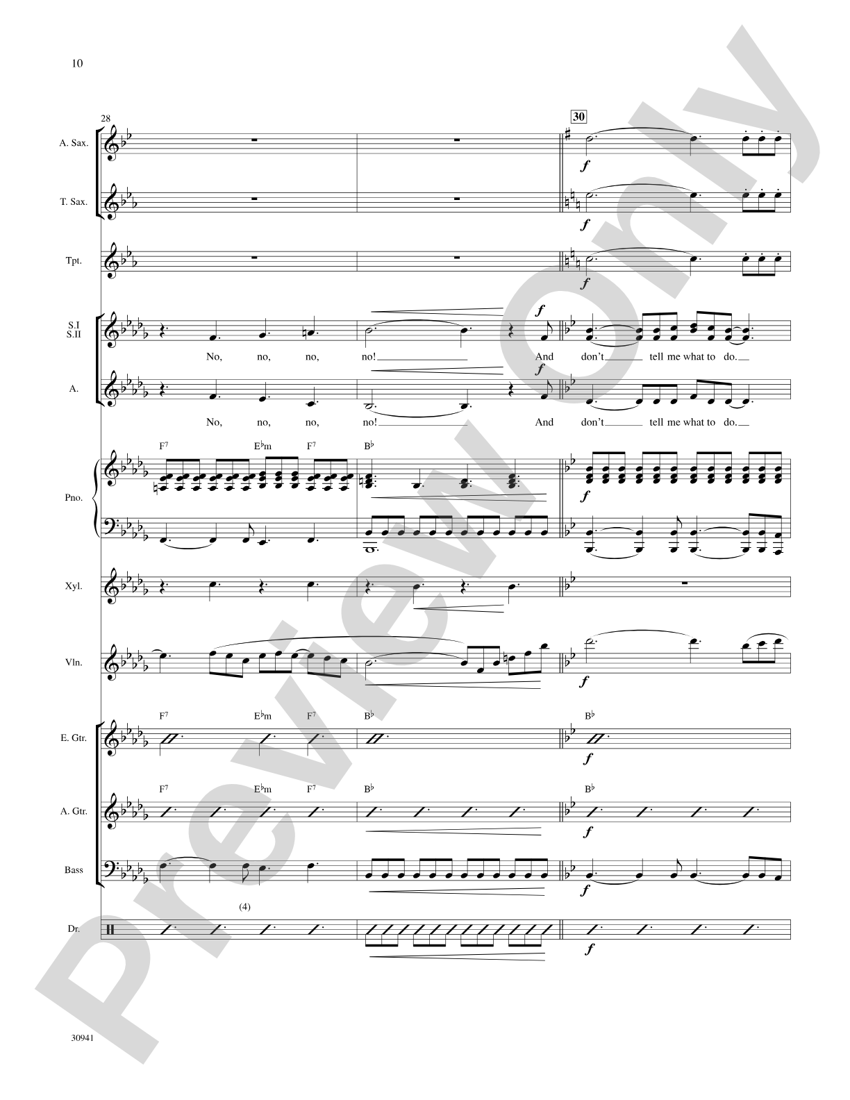 You Don't Own Me: Choral SoundPax