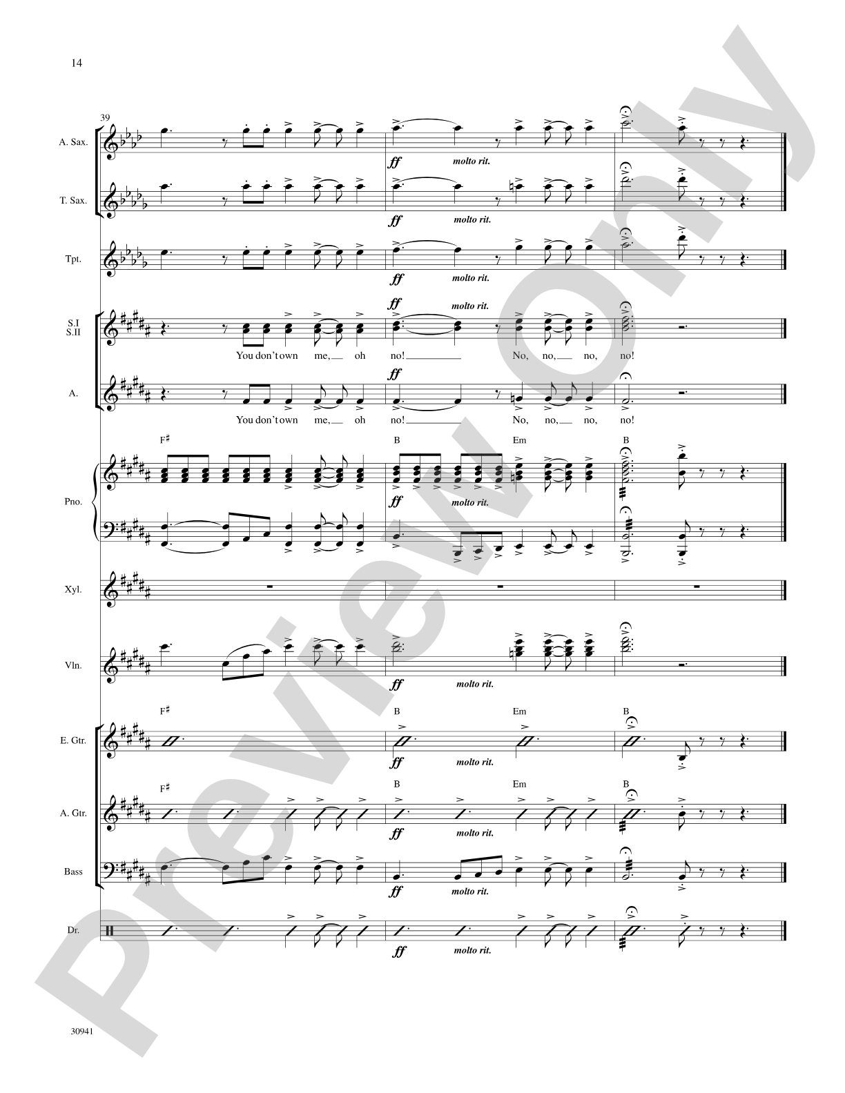 You Don't Own Me: Choral SoundPax