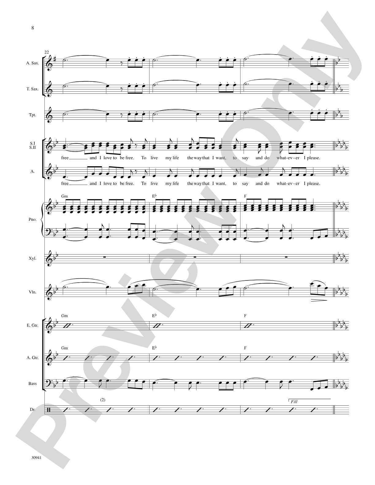 You Don't Own Me: Choral SoundPax