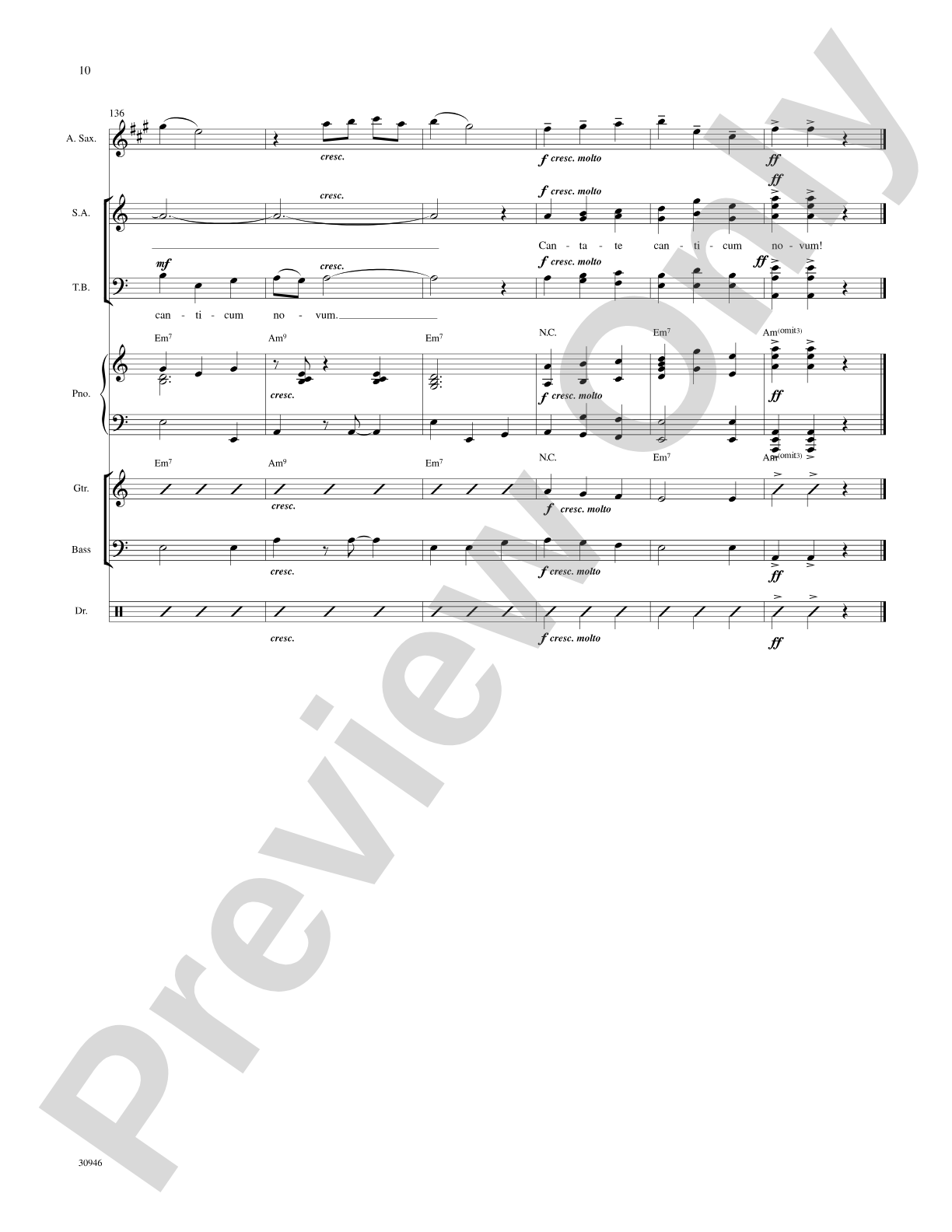 Jazz Cantate: Choral SoundPax