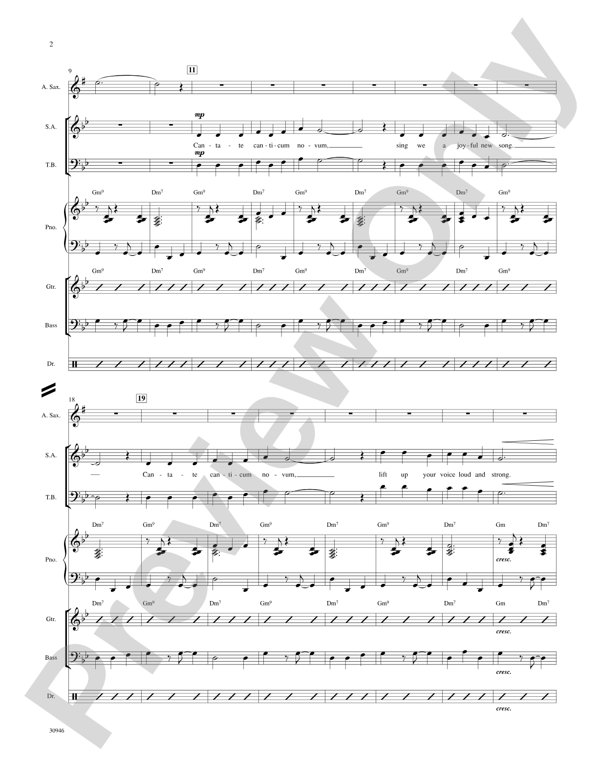 Jazz Cantate: Choral SoundPax