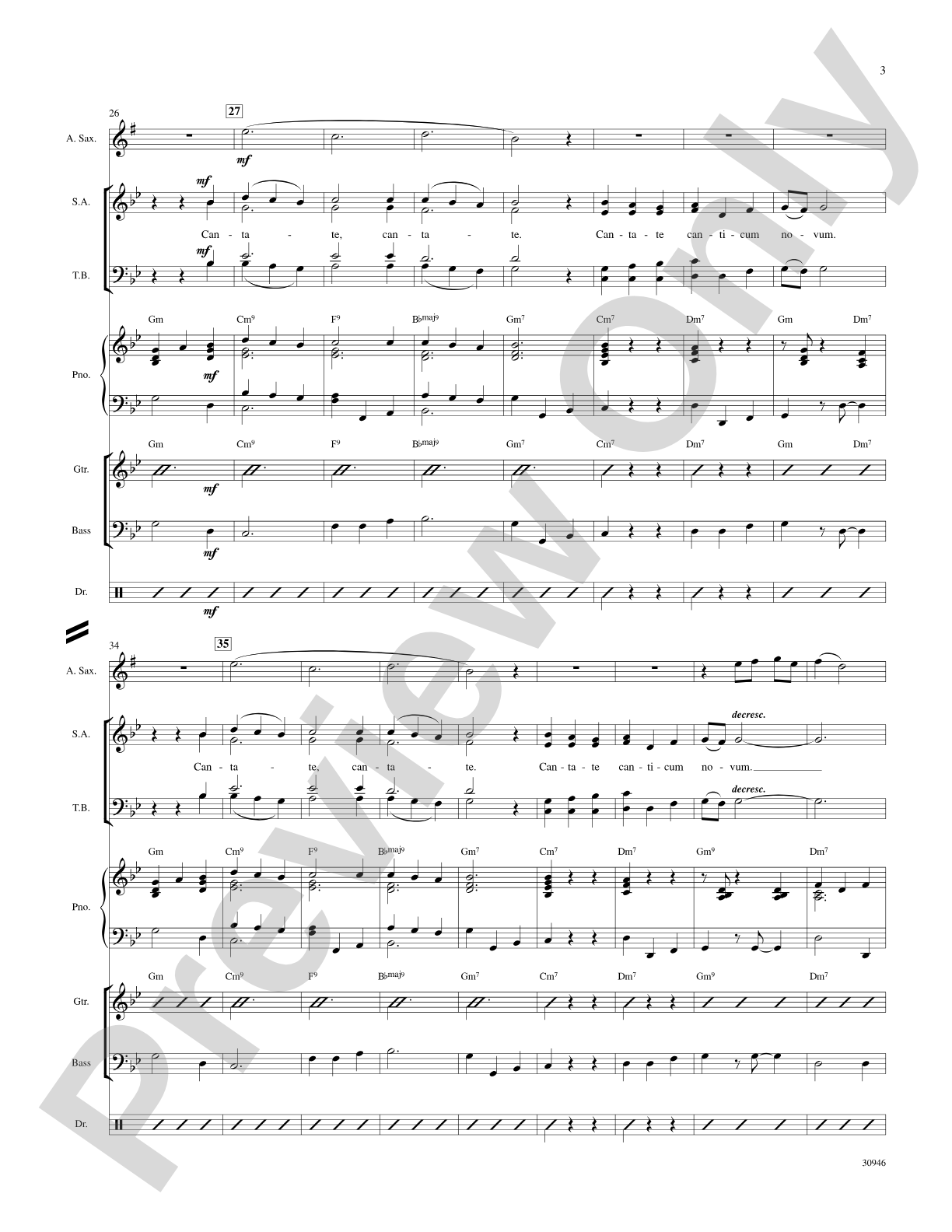 Jazz Cantate: Choral SoundPax